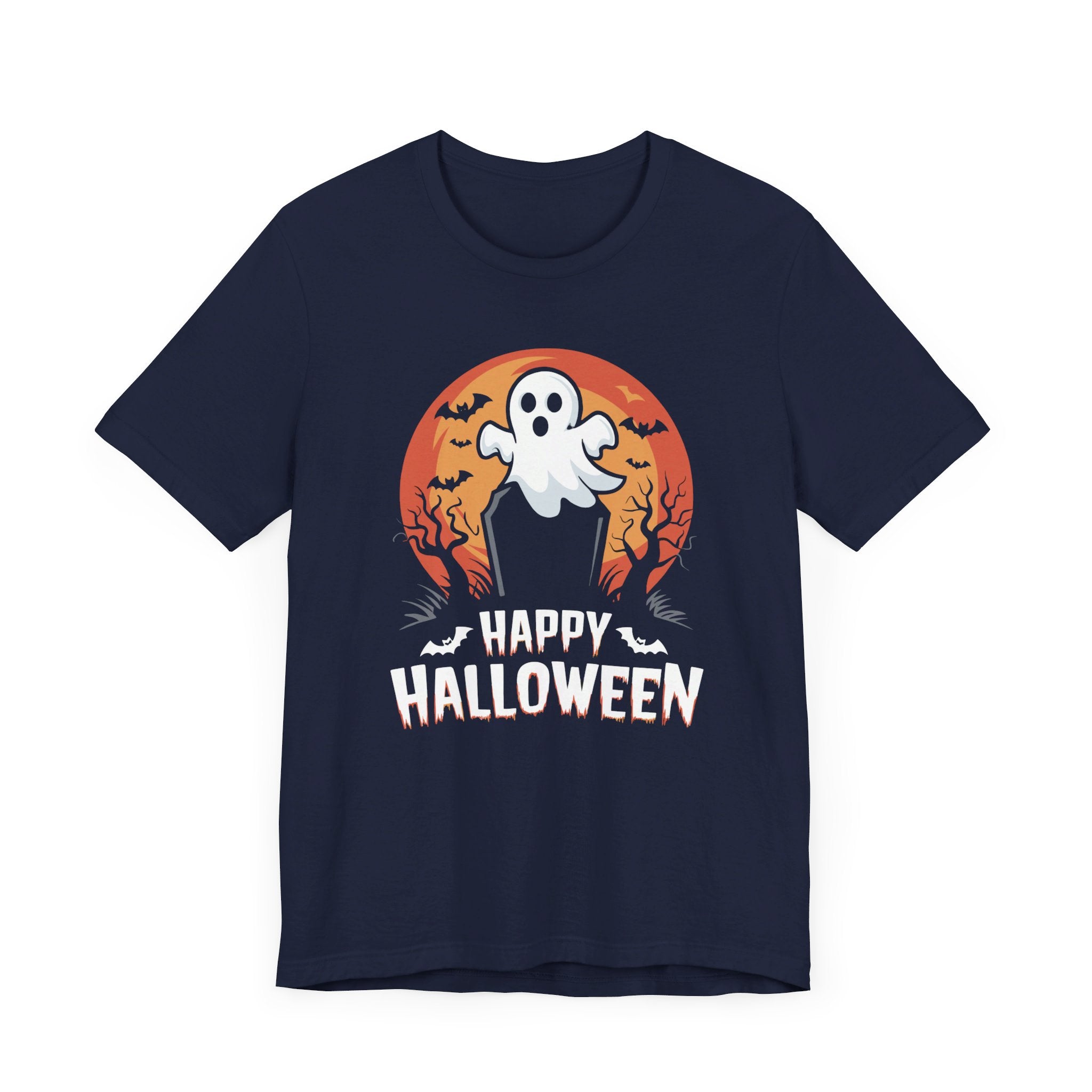 Happy Halloween Unisex Jersey Short Sleeve Tee