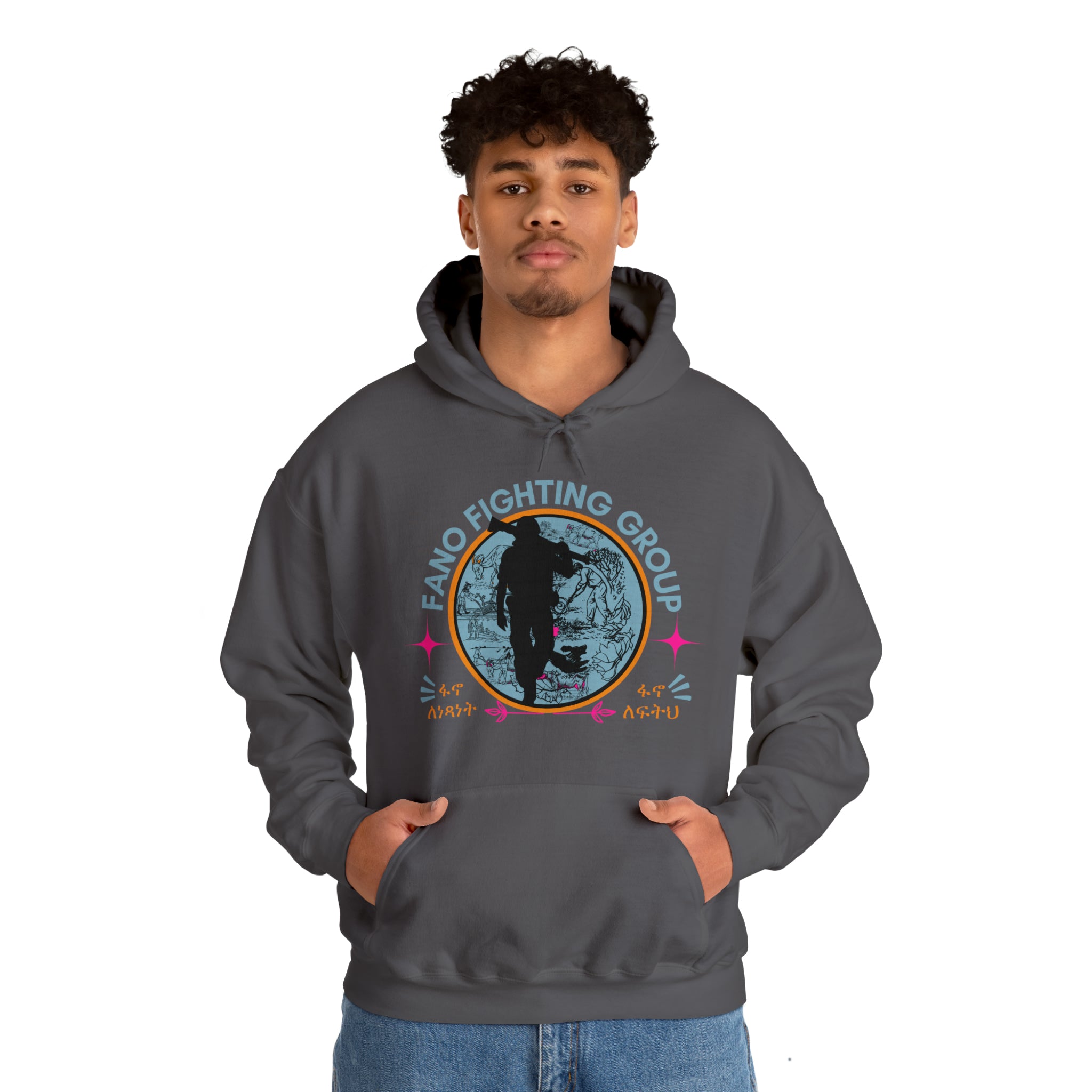 FANO FIGHTING GROUP UNISEX HEAVY BLEND HOODIE