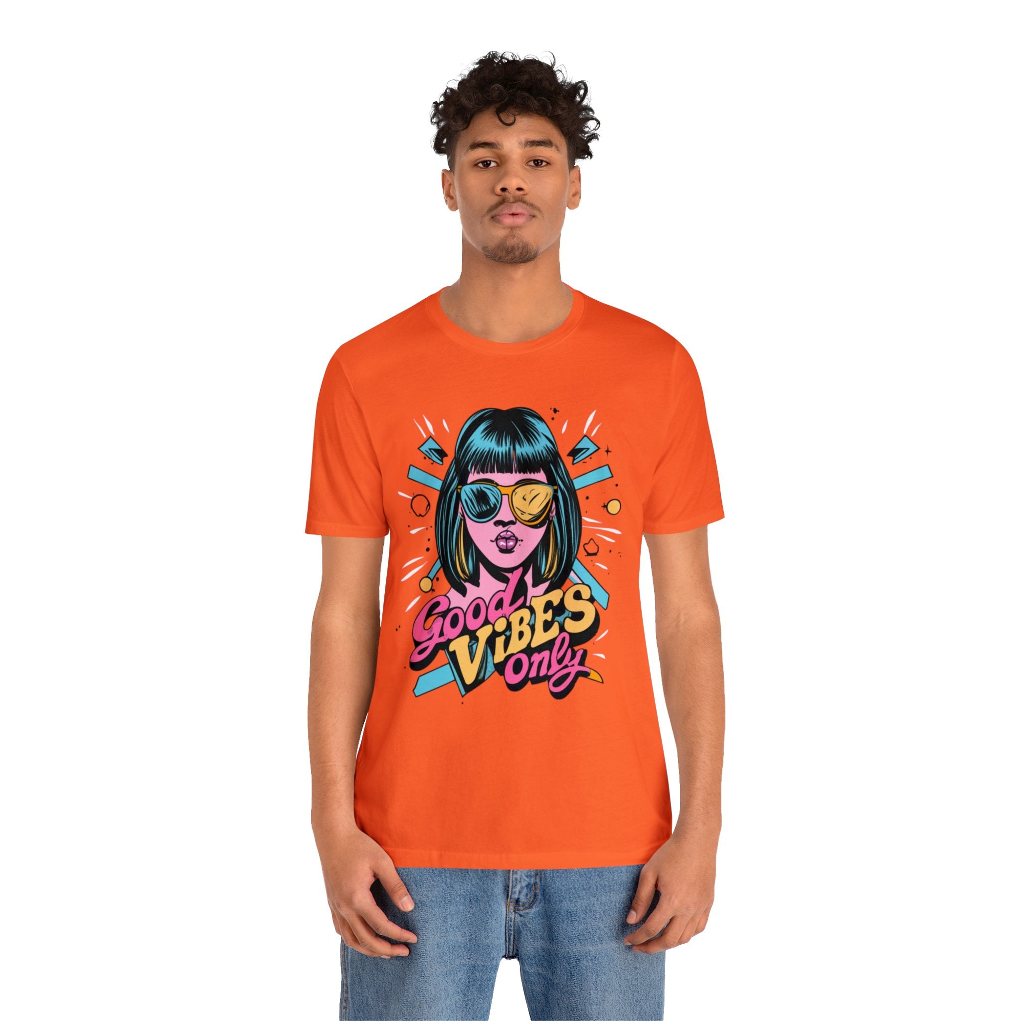 Good Vibes Only Unisex Jersey Short Sleeve Tee