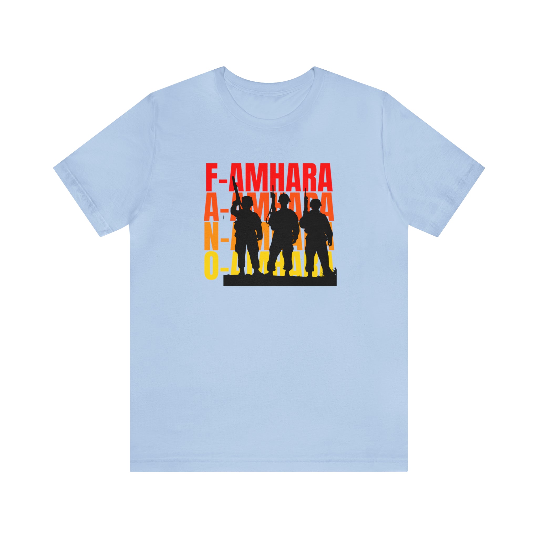 AMHARA UNISEX JERSEY SHORT SLEEVE TEE