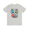 Cute Cat Unisex Jersey Short Sleeve Tee