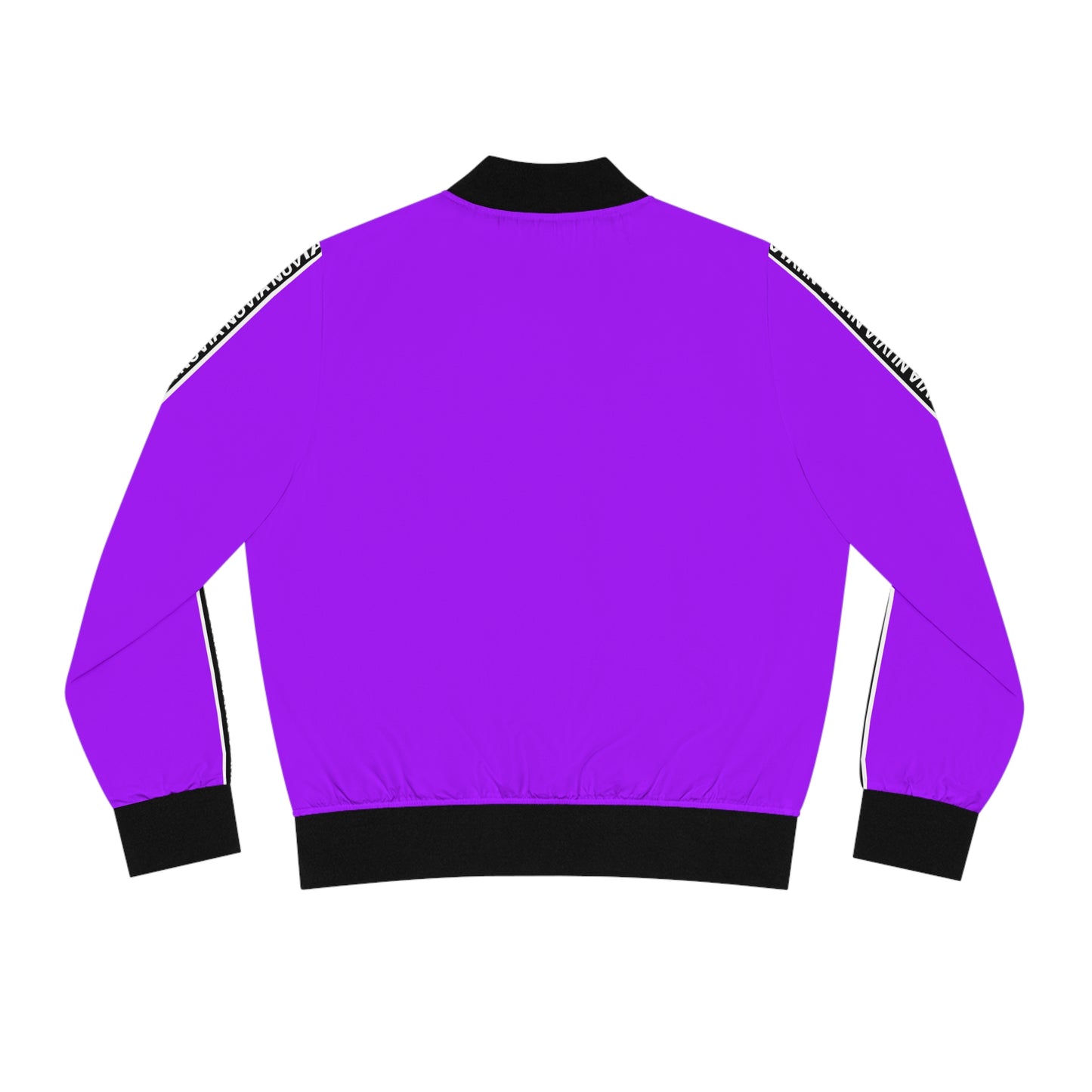 Nuvia purple Women's Bomber Jacket (AOP)