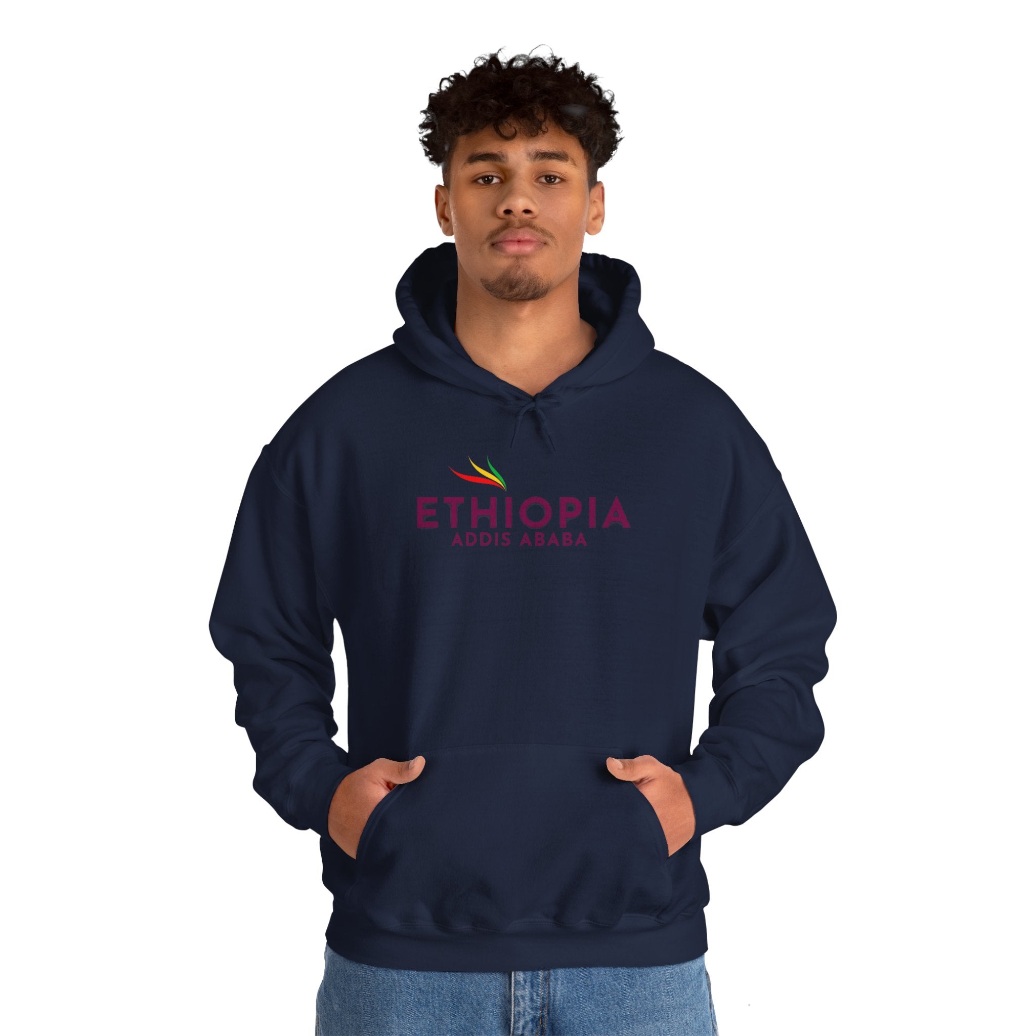 Ethiopia Addis Ababa Unisex Heavy Blend™ Hooded Sweatshirt