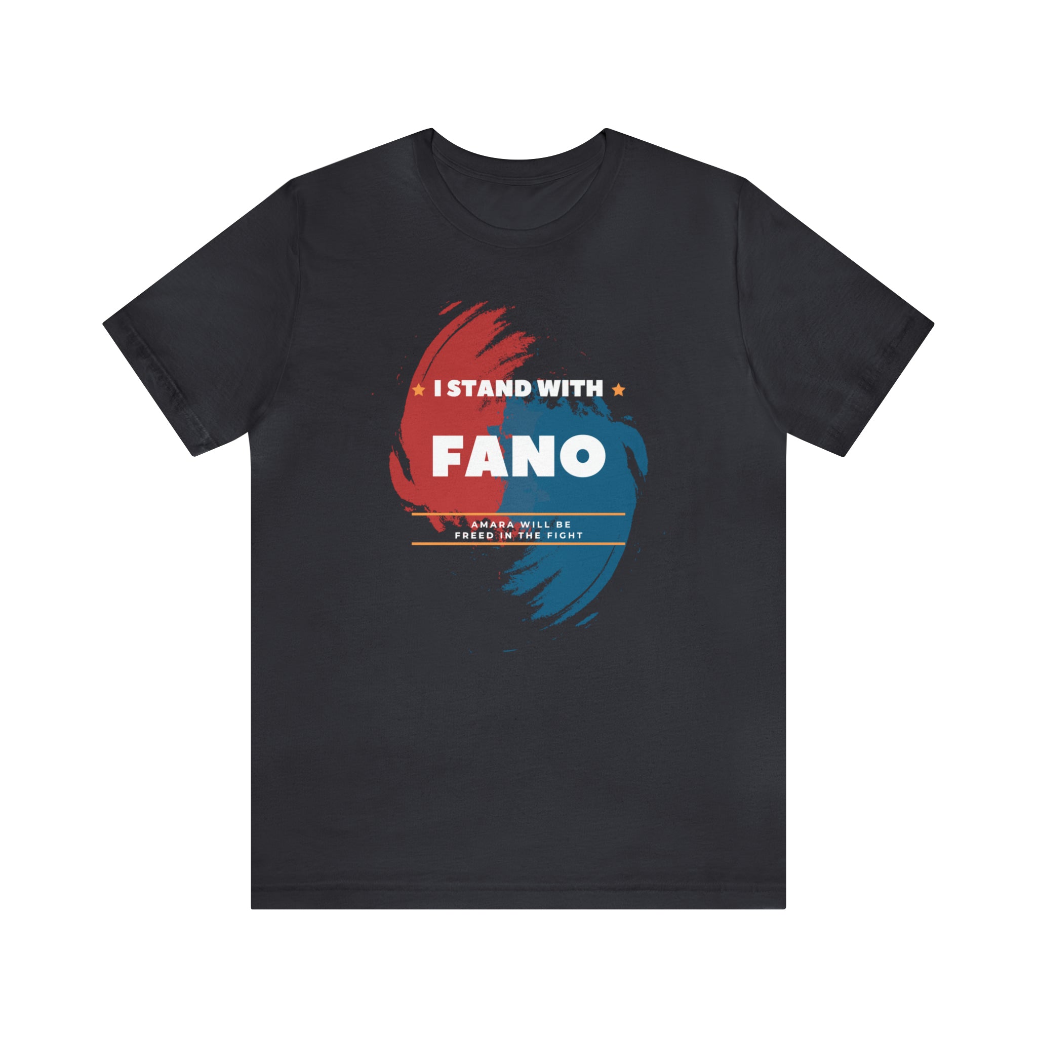 I STAND WITH FANO UNISEX JERSEY TEE