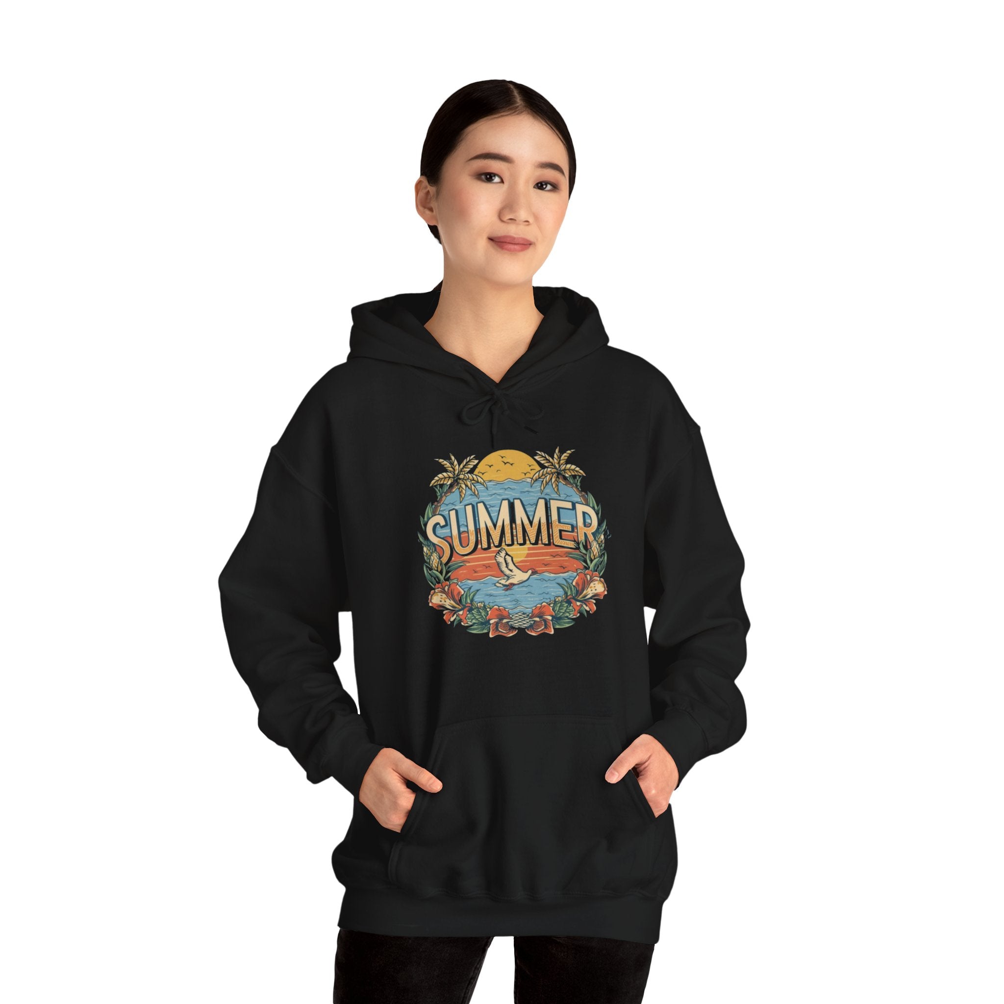 Summer Unisex Heavy Blend™ Hooded Sweatshirt