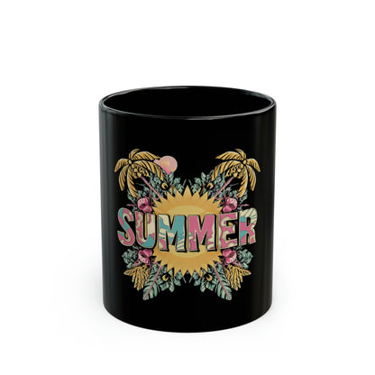 SUMMER 11oz Black Mug