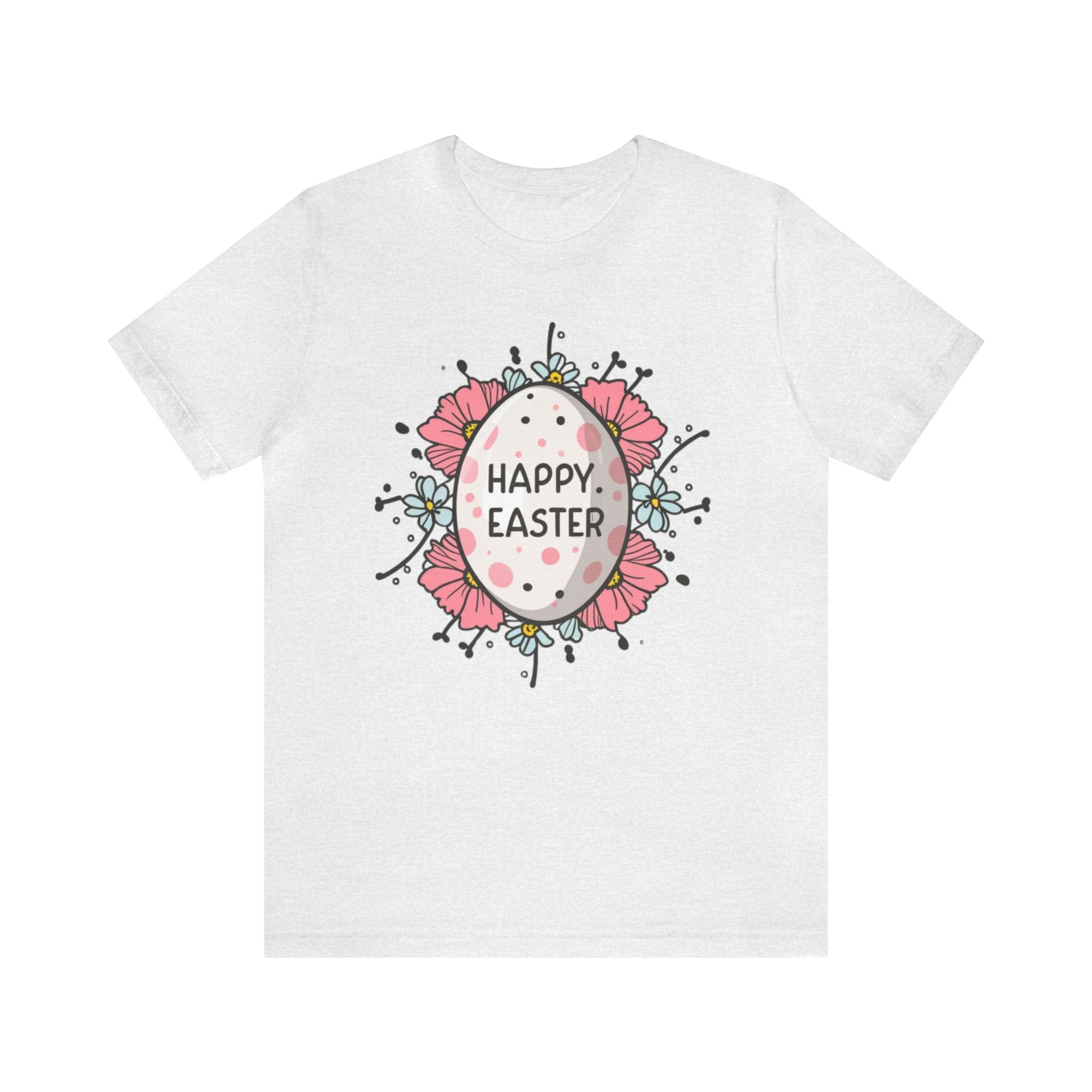 Happy Easter Unisex Jersey Short Sleeve Tee