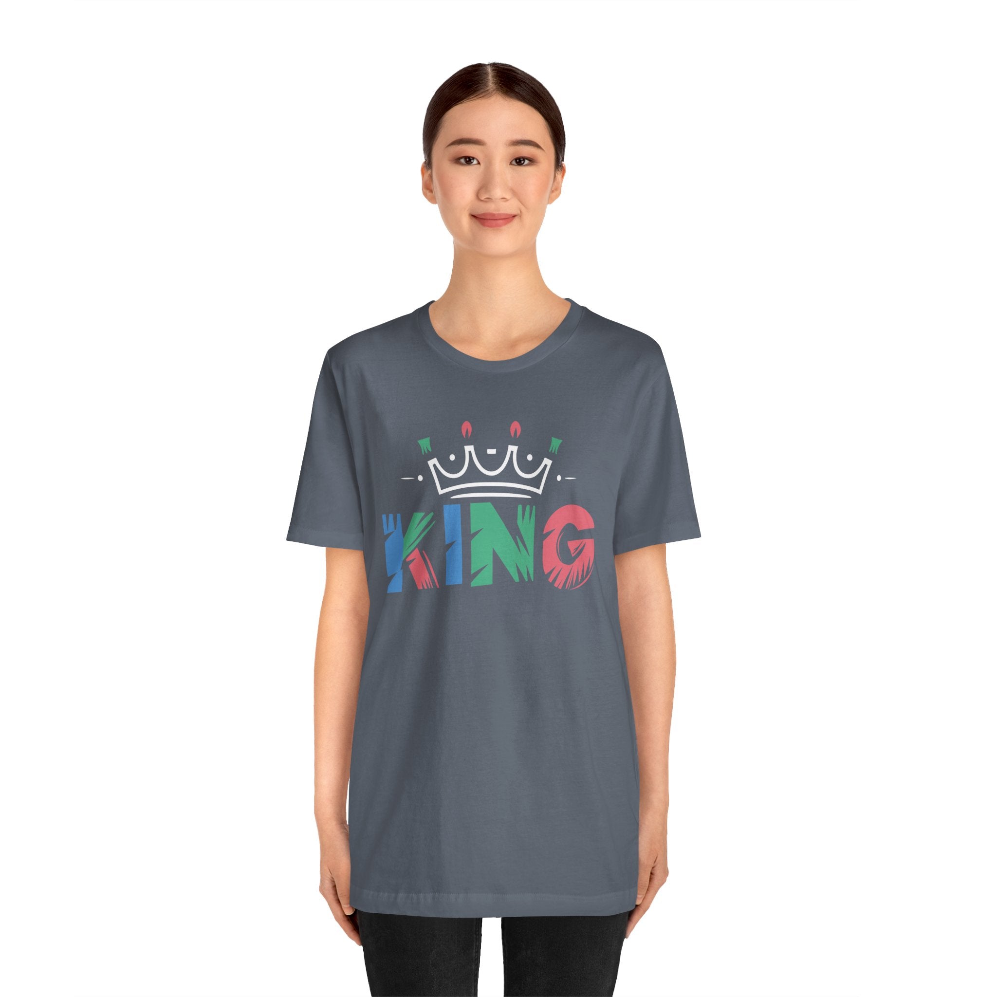 King Unisex Jersey Short Sleeve Tee