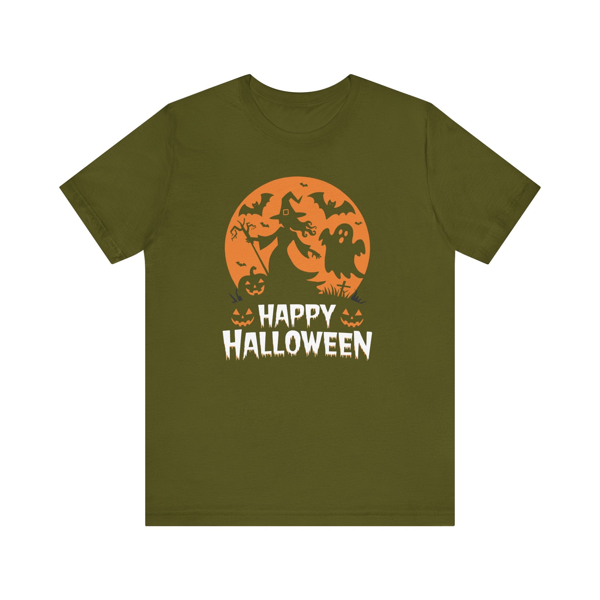 Happy Halloween Unisex Jersey Short Sleeve Tee