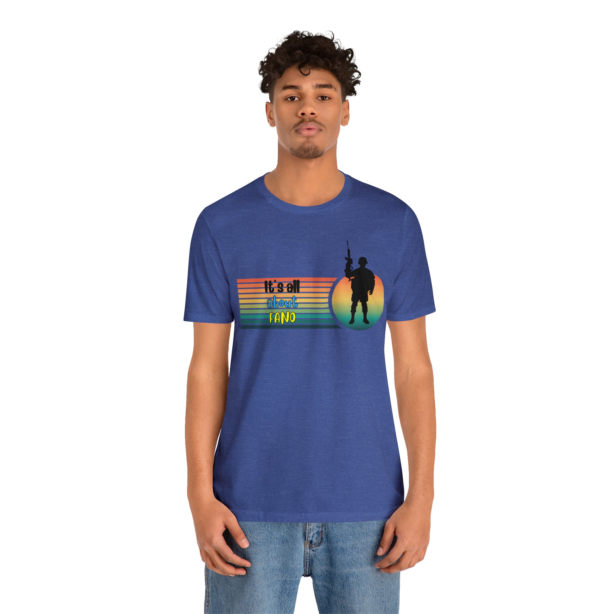 IT'S ALL ABOUT FANO UNISEX JERSEY SHORT SLEEVE TEE