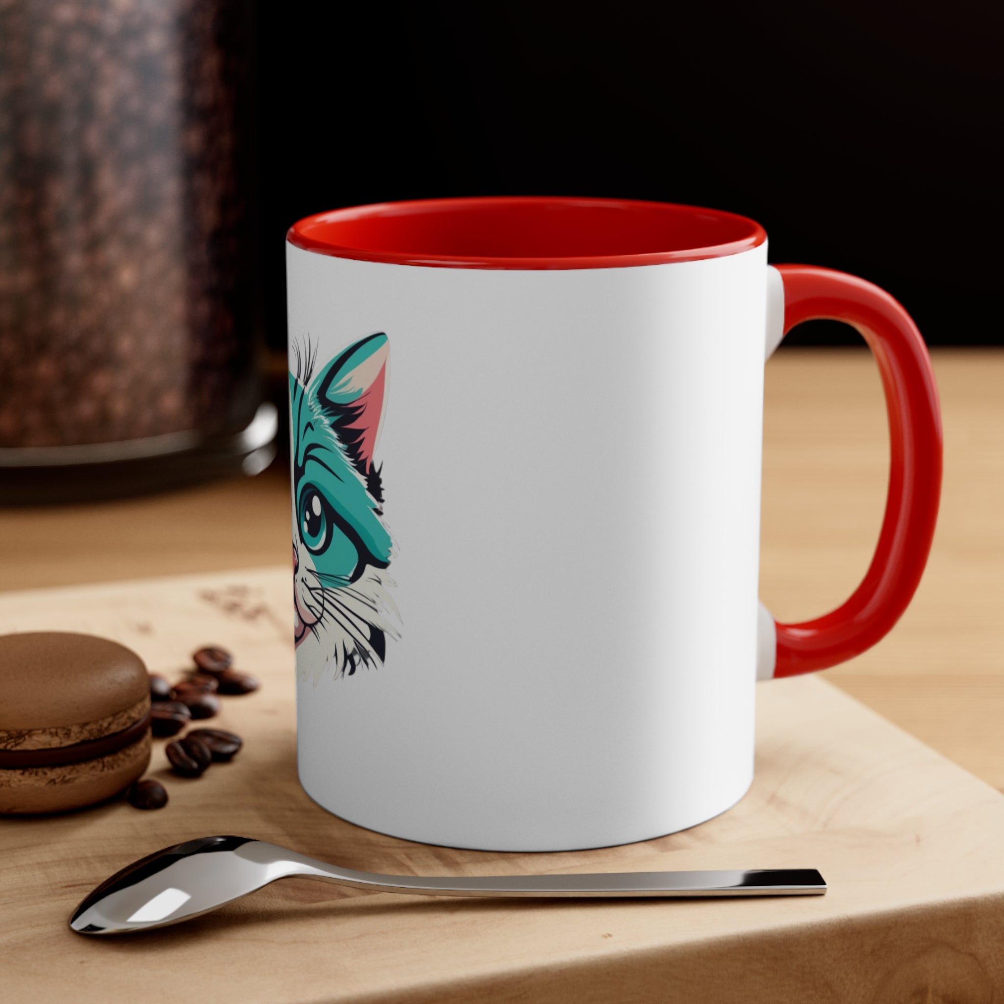 Cat White Mug 11oz