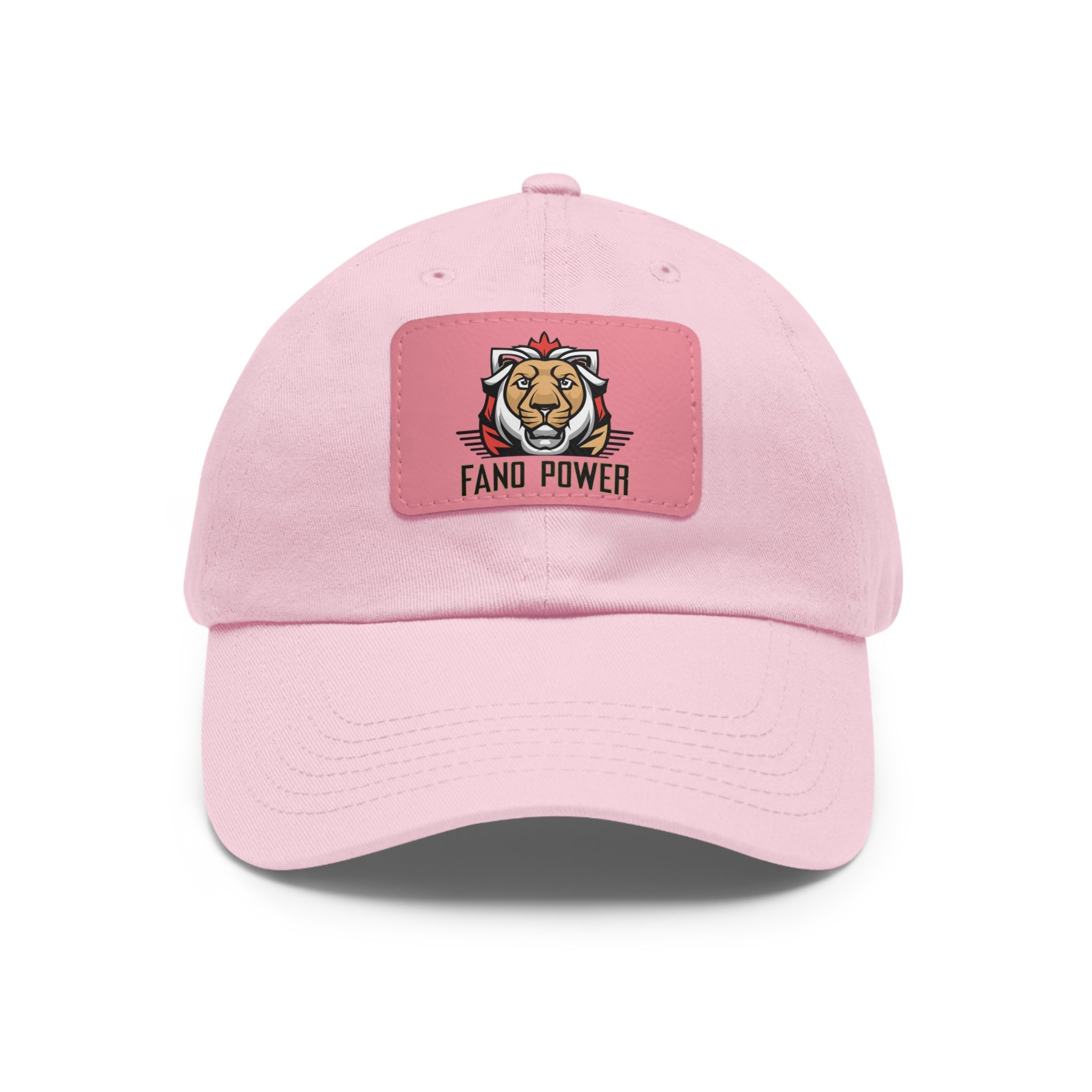 Fano Power  Dad Hat with Leather Patch (Rectangle)