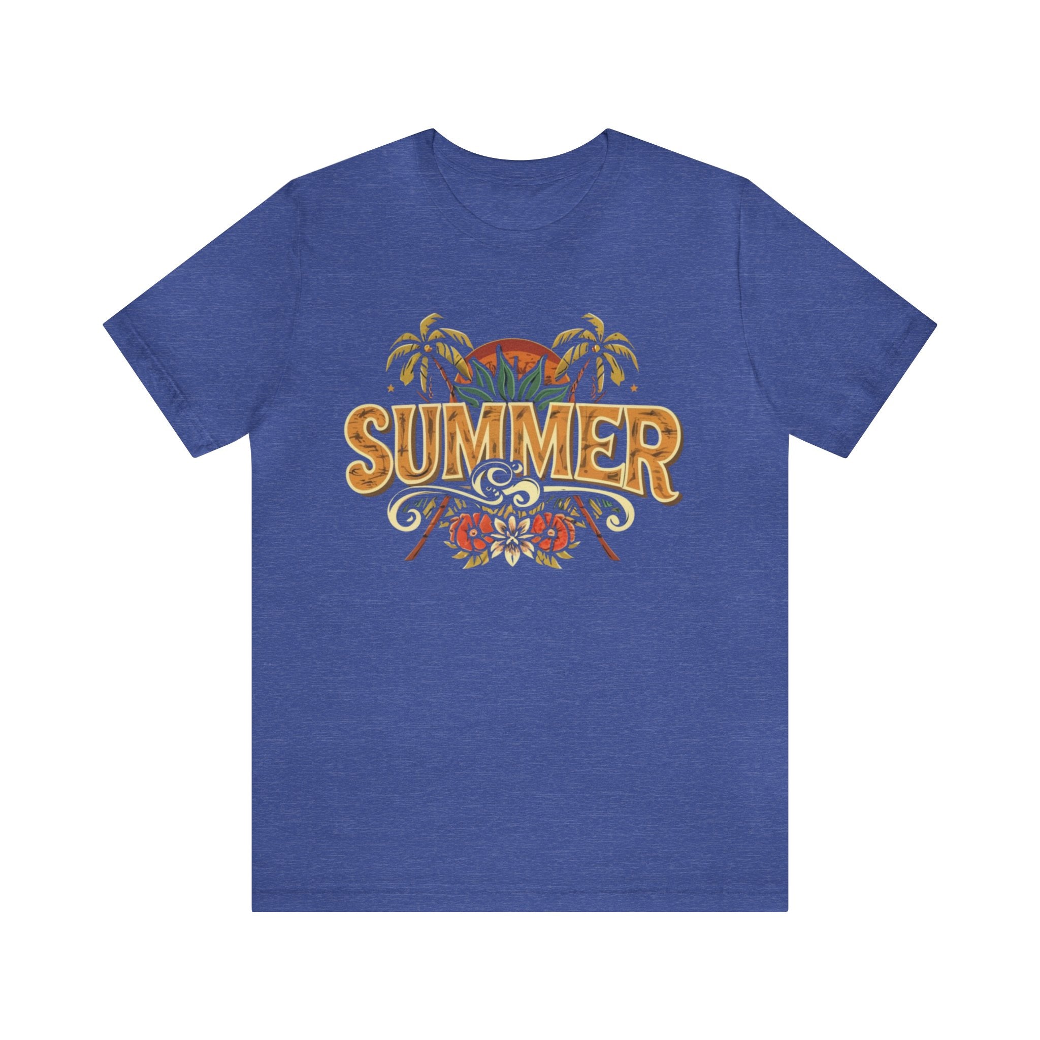 Summer Unisex Jersey Short Sleeve Tee