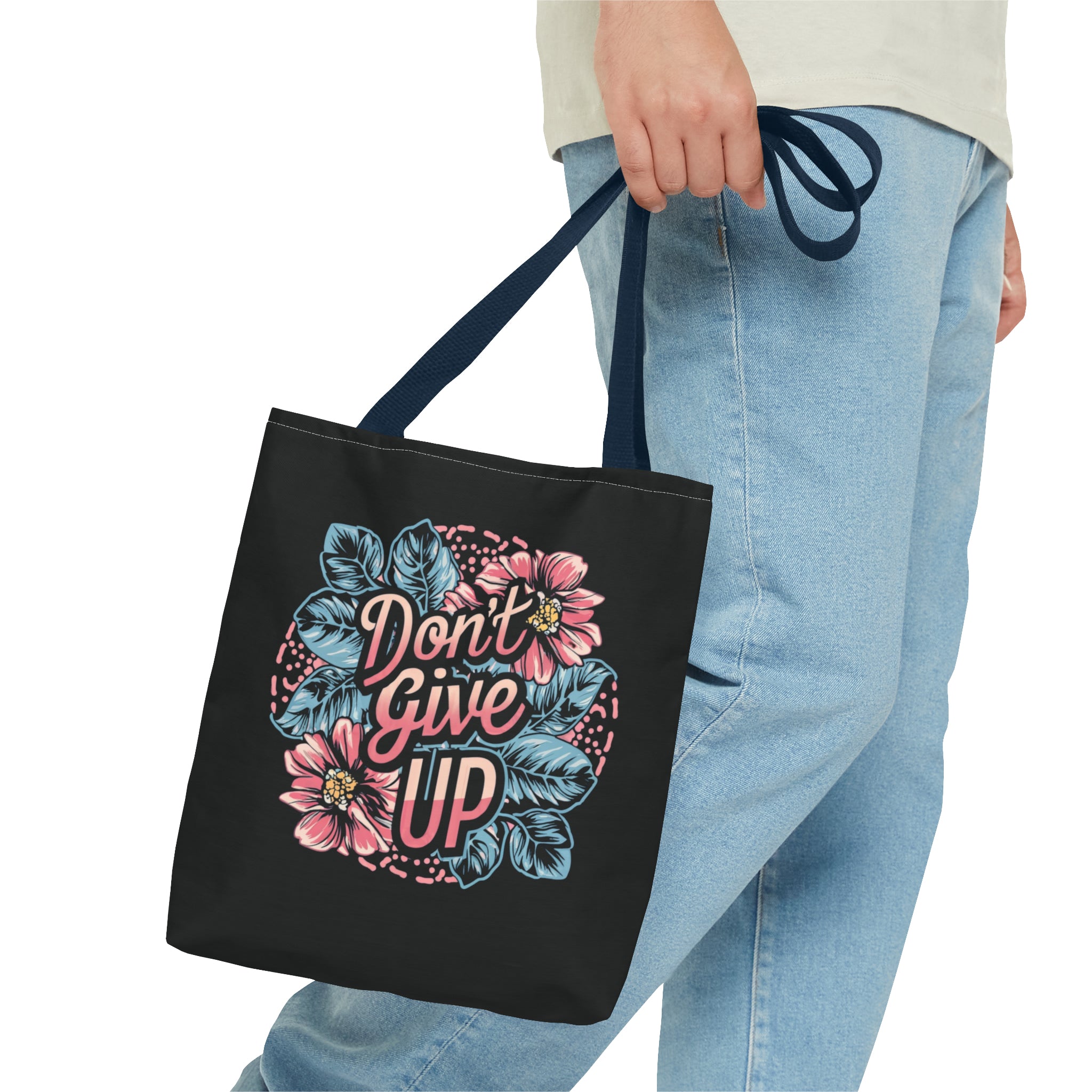 Don't Give Up Tote Bag (AOP)