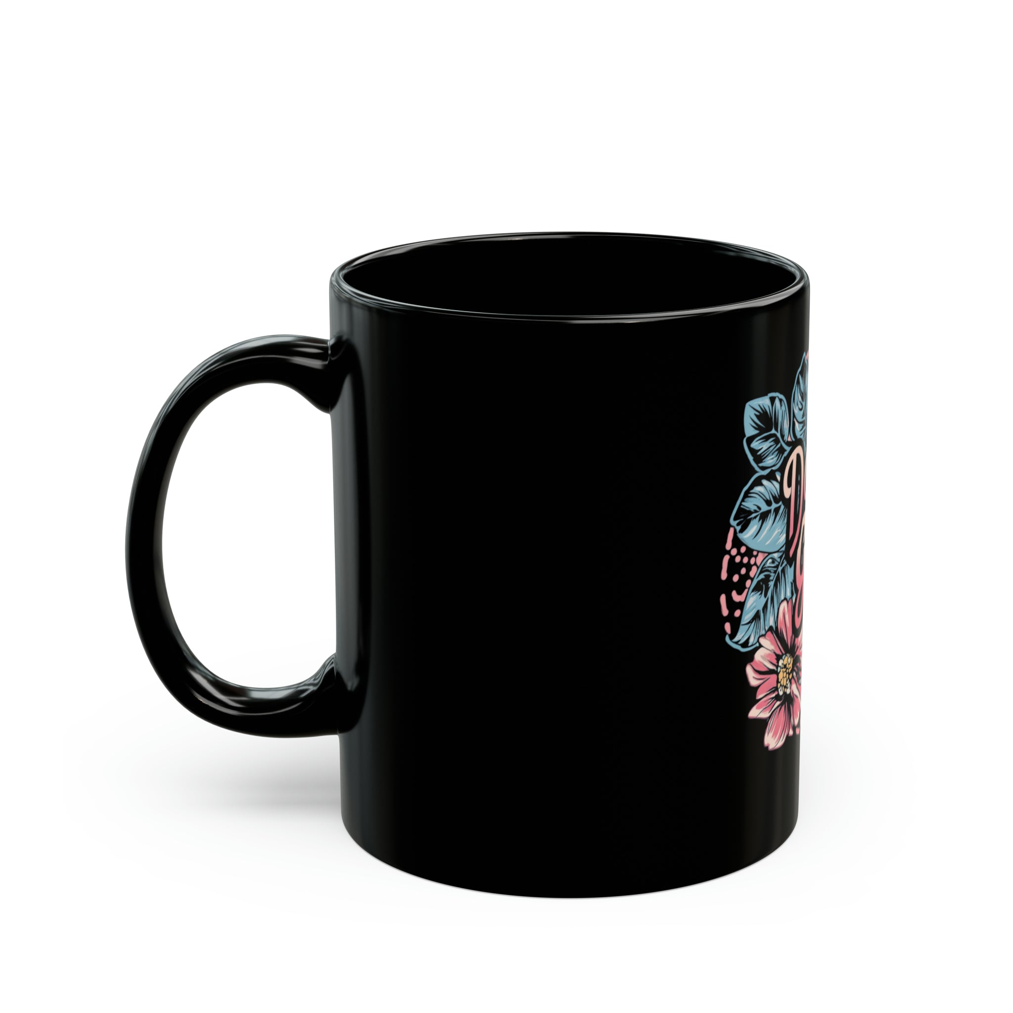 Don't Give Up 11oz Black Mug