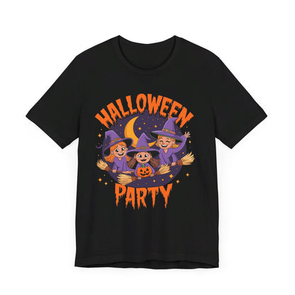 Halloween Party Unisex Jersey Short Sleeve Tee