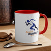 Barefoot Runner White Mug 11oz