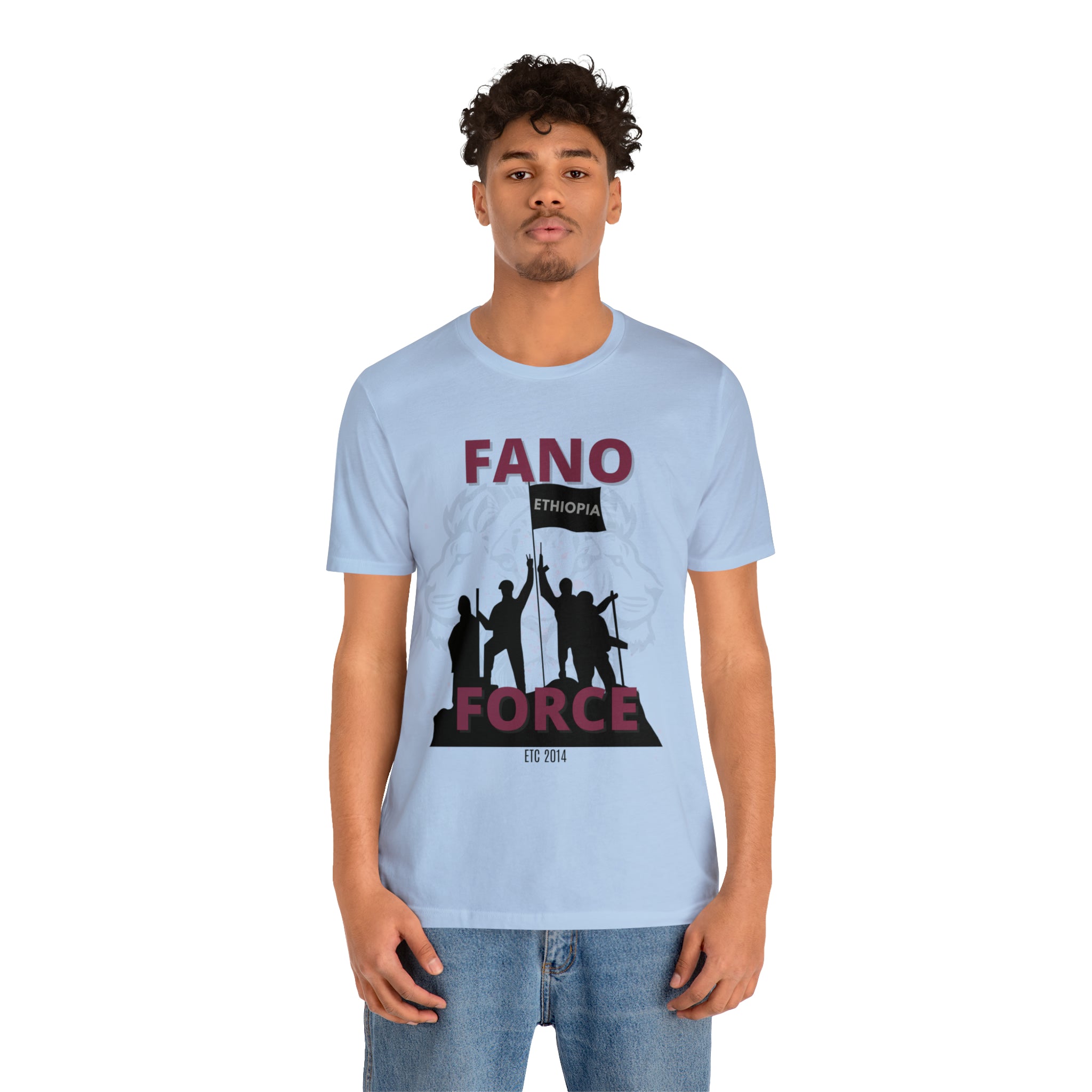 FANO GROUP WITH LION UNISEX JERSEY T-SHIRT