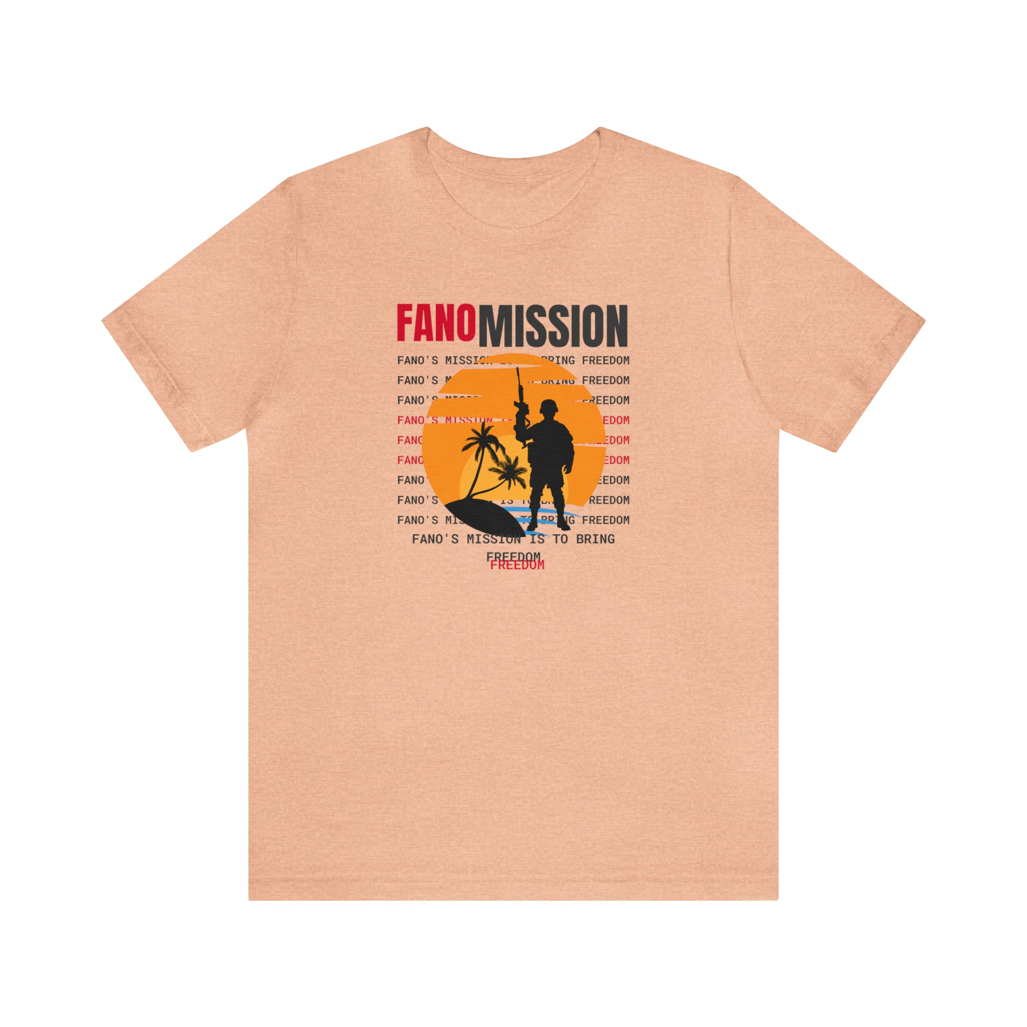 FANO MISSION UNISEX JERSEY T-SHIRT