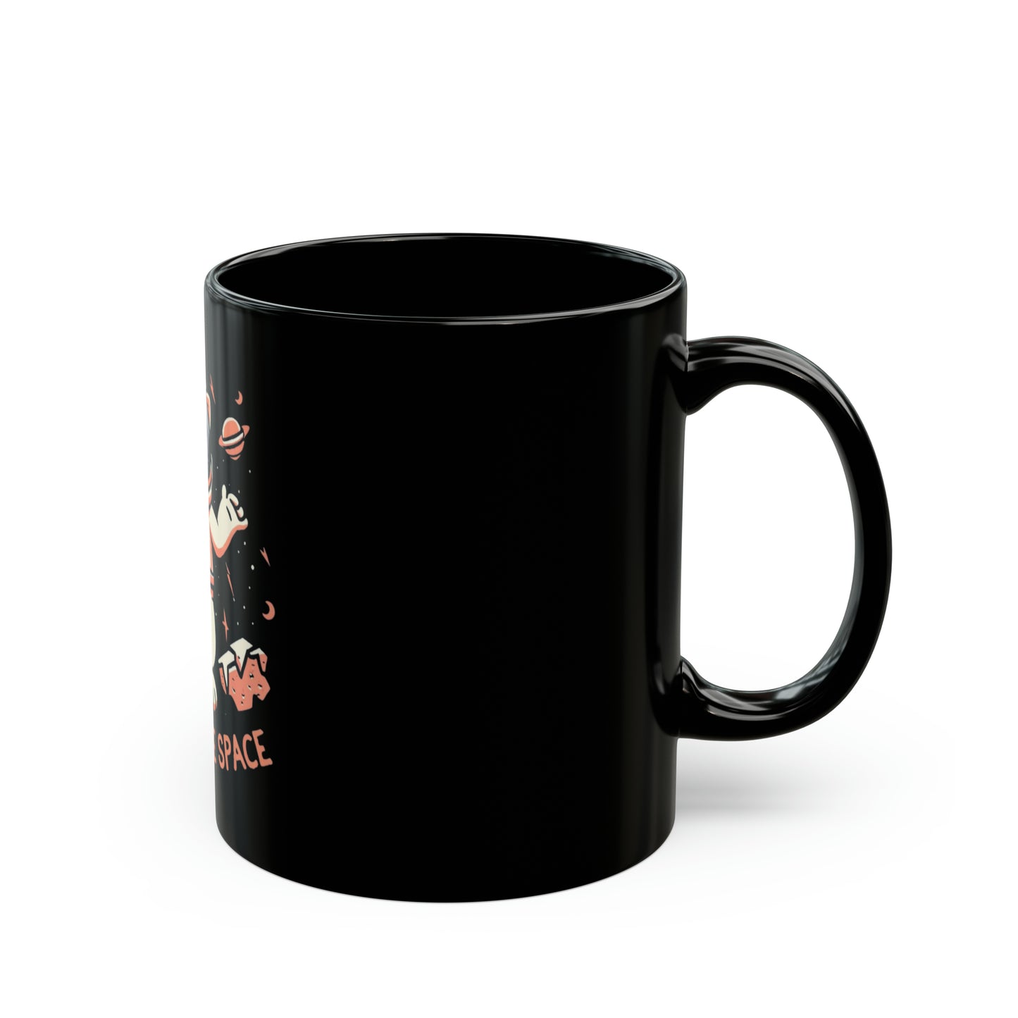 I Need Some Space 11oz Black Mug