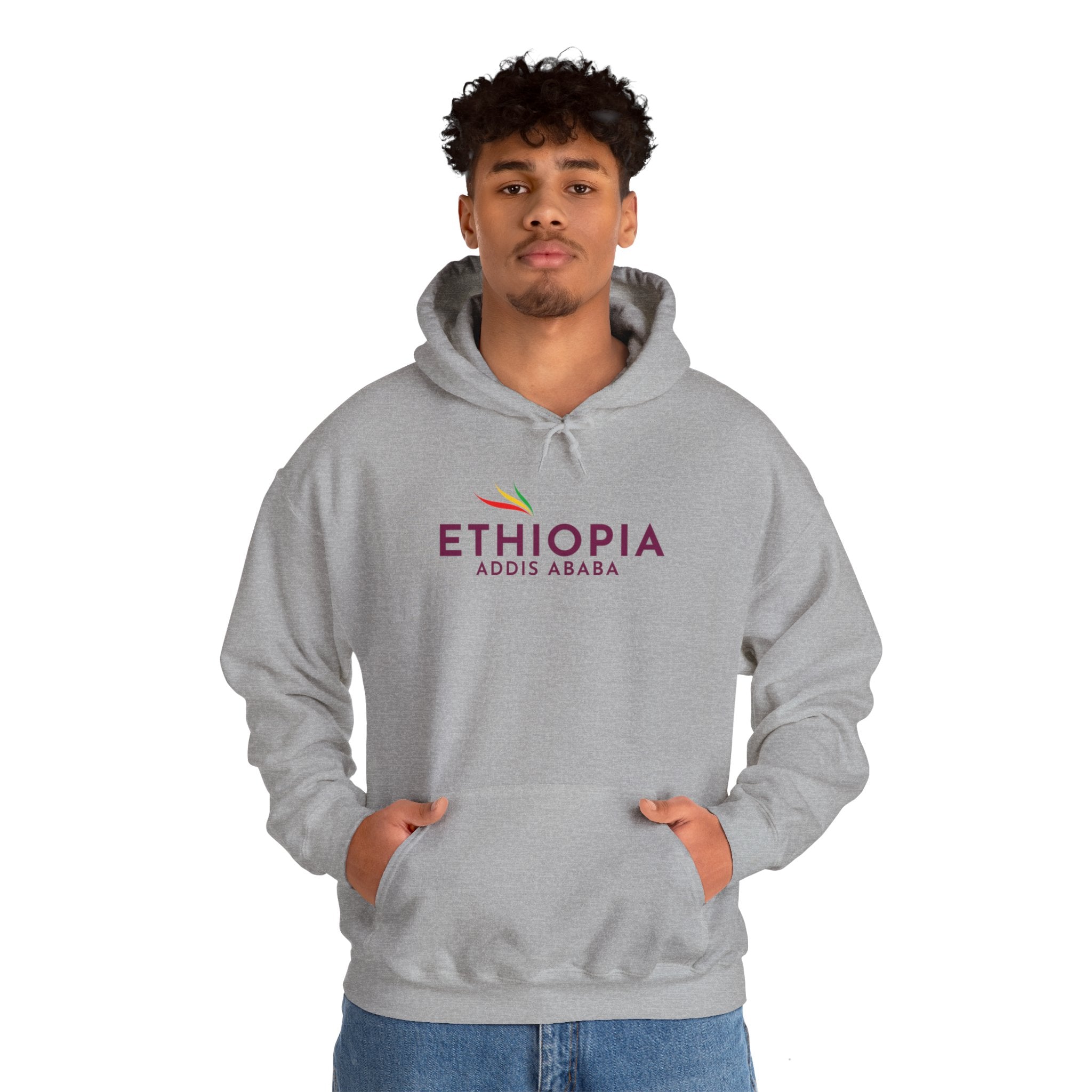 Ethiopia Addis Ababa Unisex Heavy Blend™ Hooded Sweatshirt