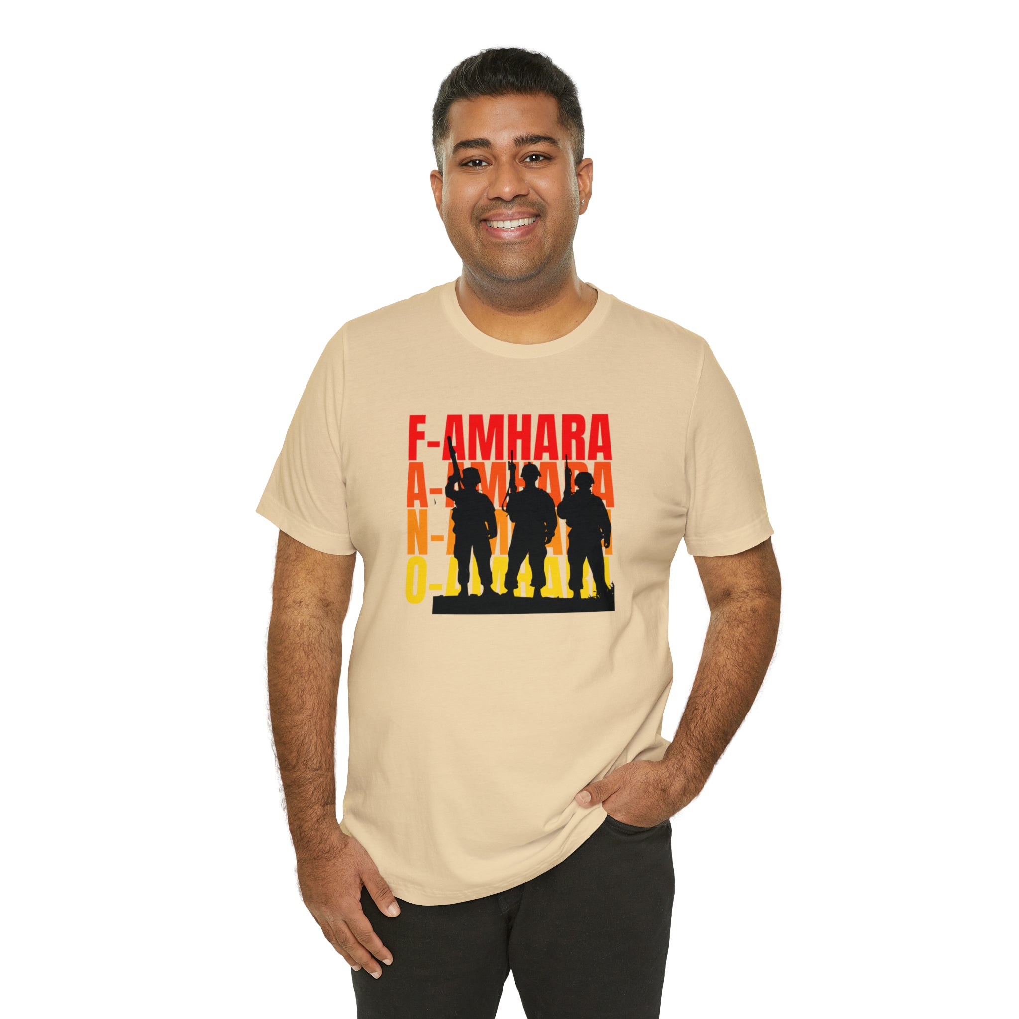 AMHARA UNISEX JERSEY SHORT SLEEVE TEE