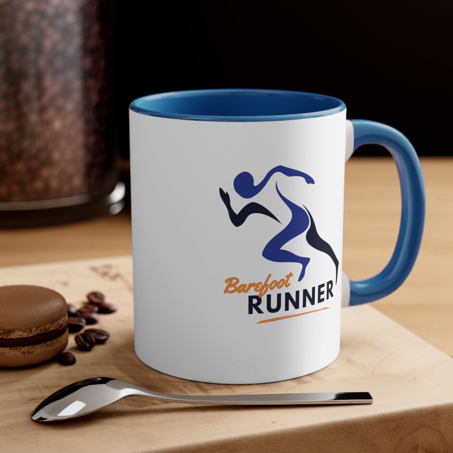 Barefoot Runner White Mug 11oz