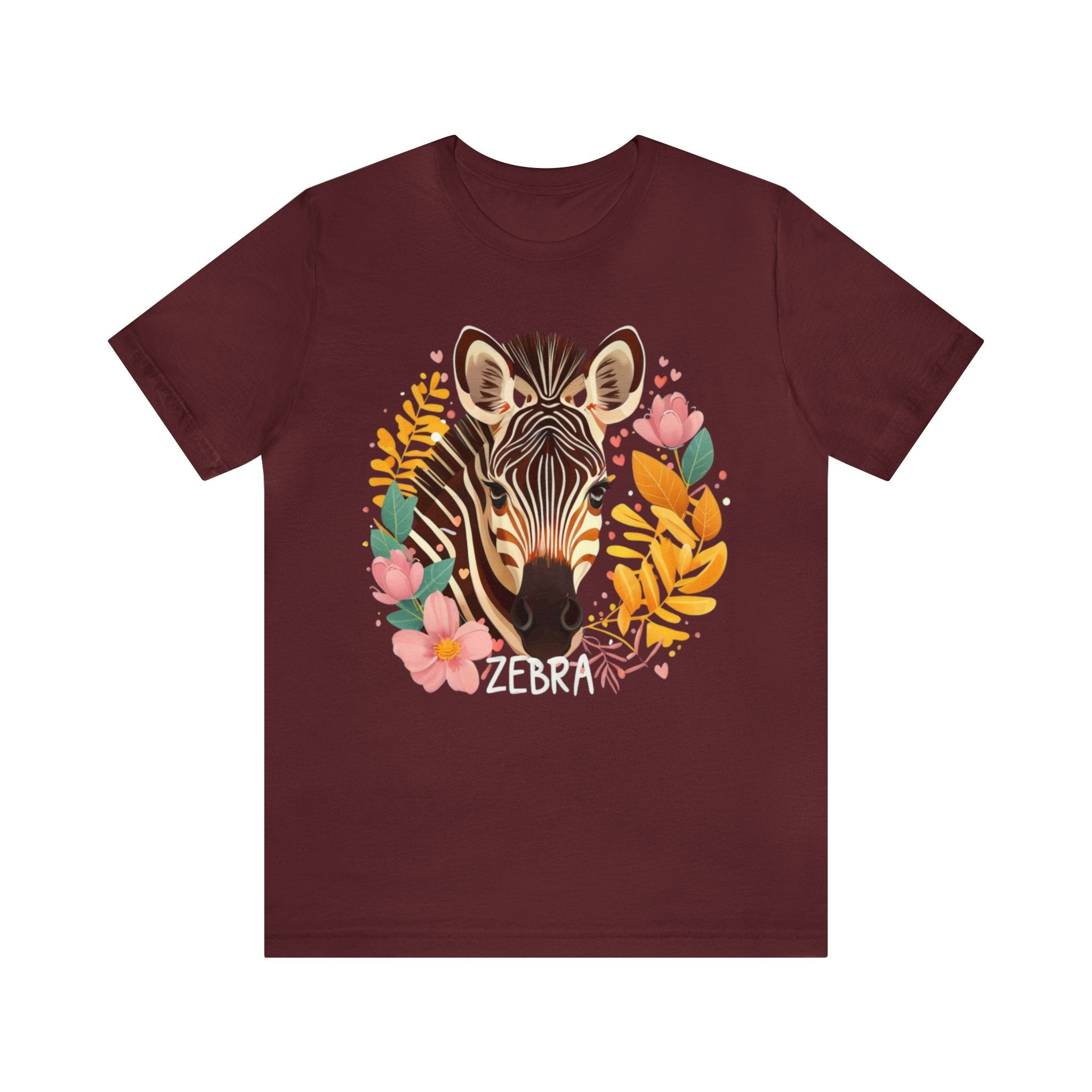 Zebra Unisex Jersey Short Sleeve Tee