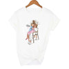 CUTE PRINTED WOMEN'S T-SHIRT