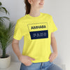 AMHARA FANO UNISEX JERSEY SHORT SLEEVE TEE