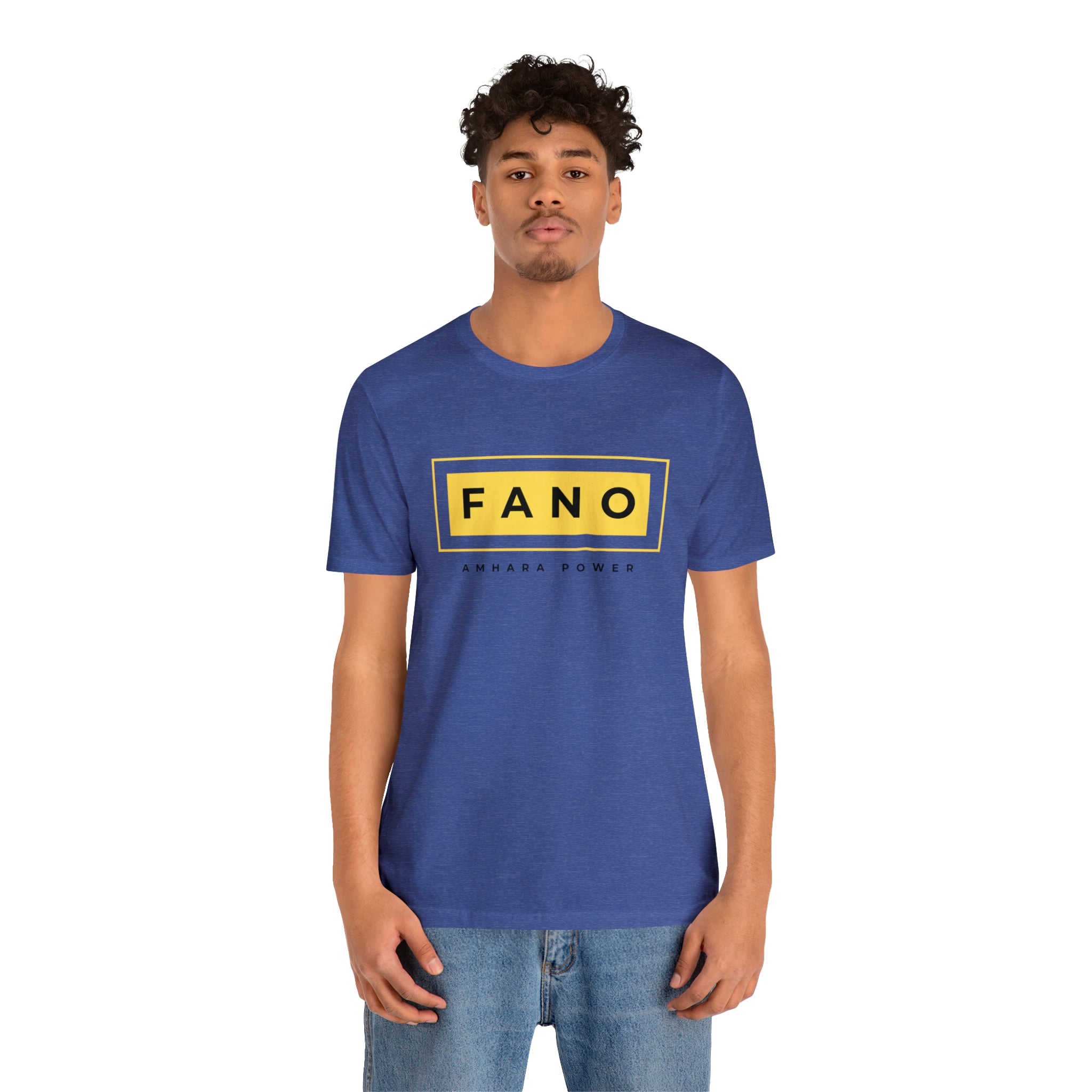 UNISEX FANO YELLOW JERSEY TEE