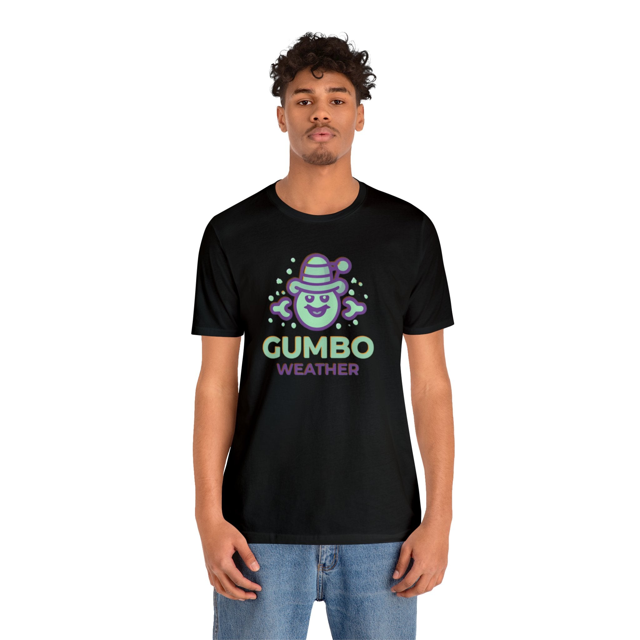 Gumbo Weather Unisex Jersey Short Sleeve Tee