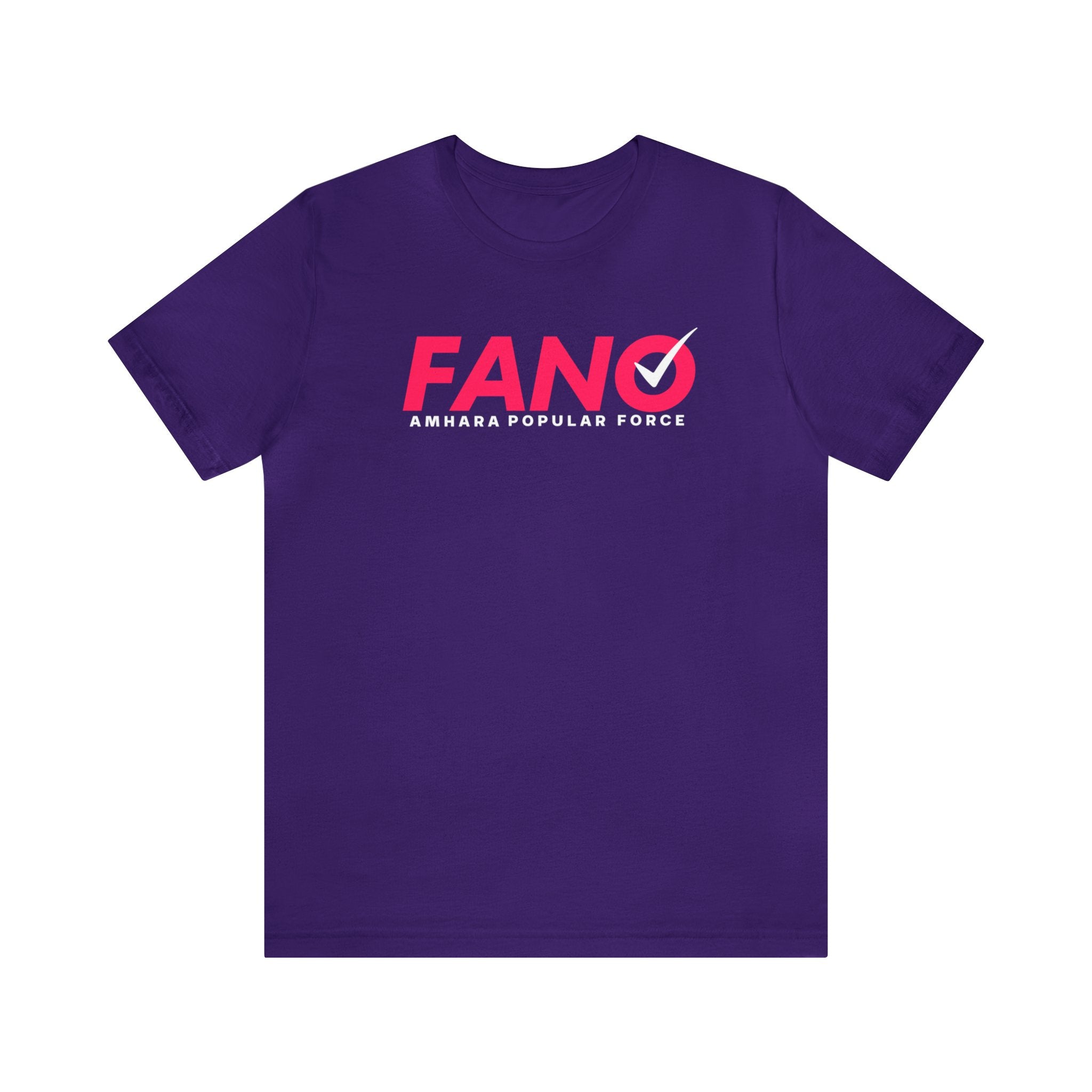 FANO FREEDOM UNISEX JERSEY SHORT-SLEEVE TEE