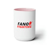 FANO FIGHTING TWO TONE COFFEE MUGS