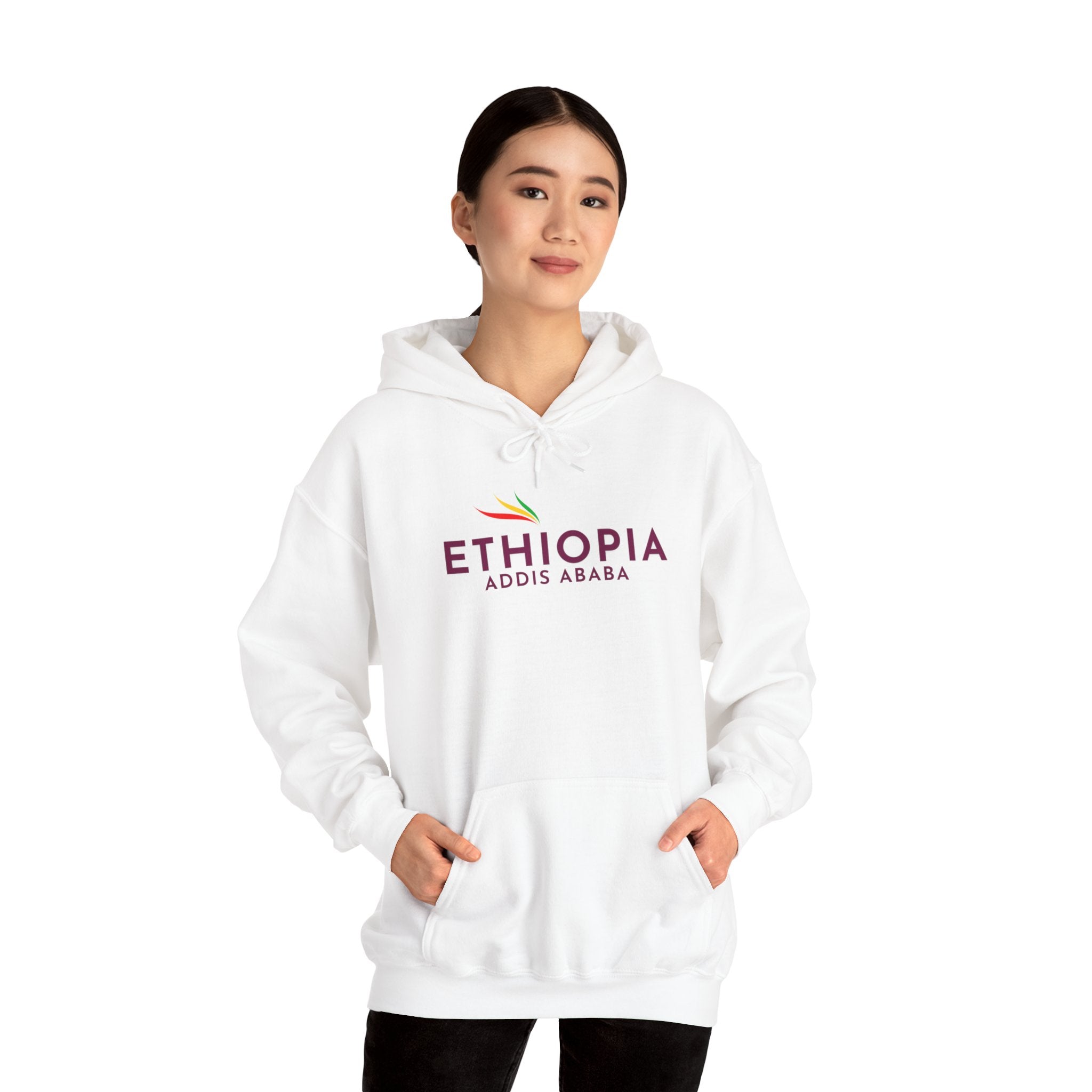 Ethiopia Addis Ababa Unisex Heavy Blend™ Hooded Sweatshirt