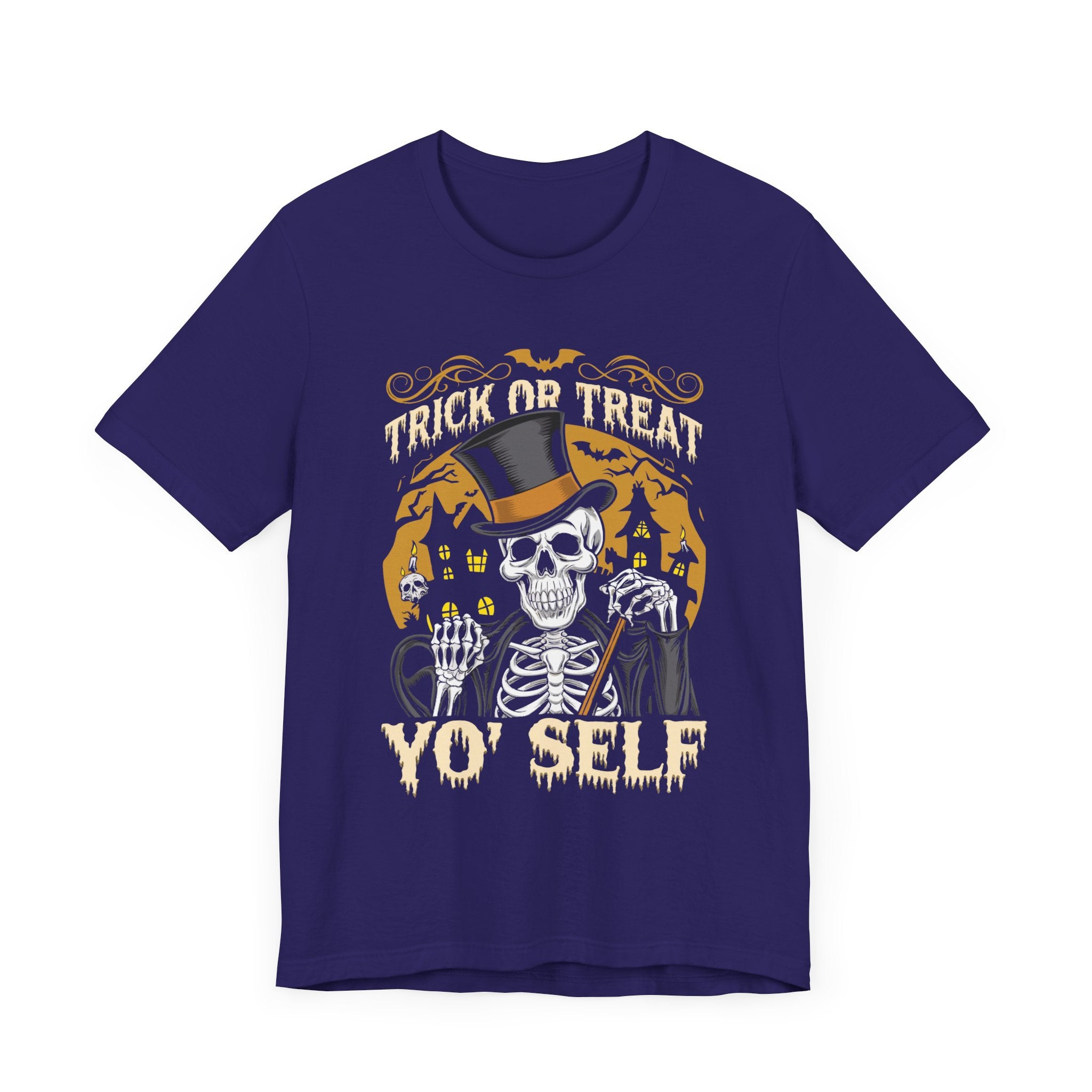 Trick or Treat yo Self Unisex Jersey Short Sleeve Tee