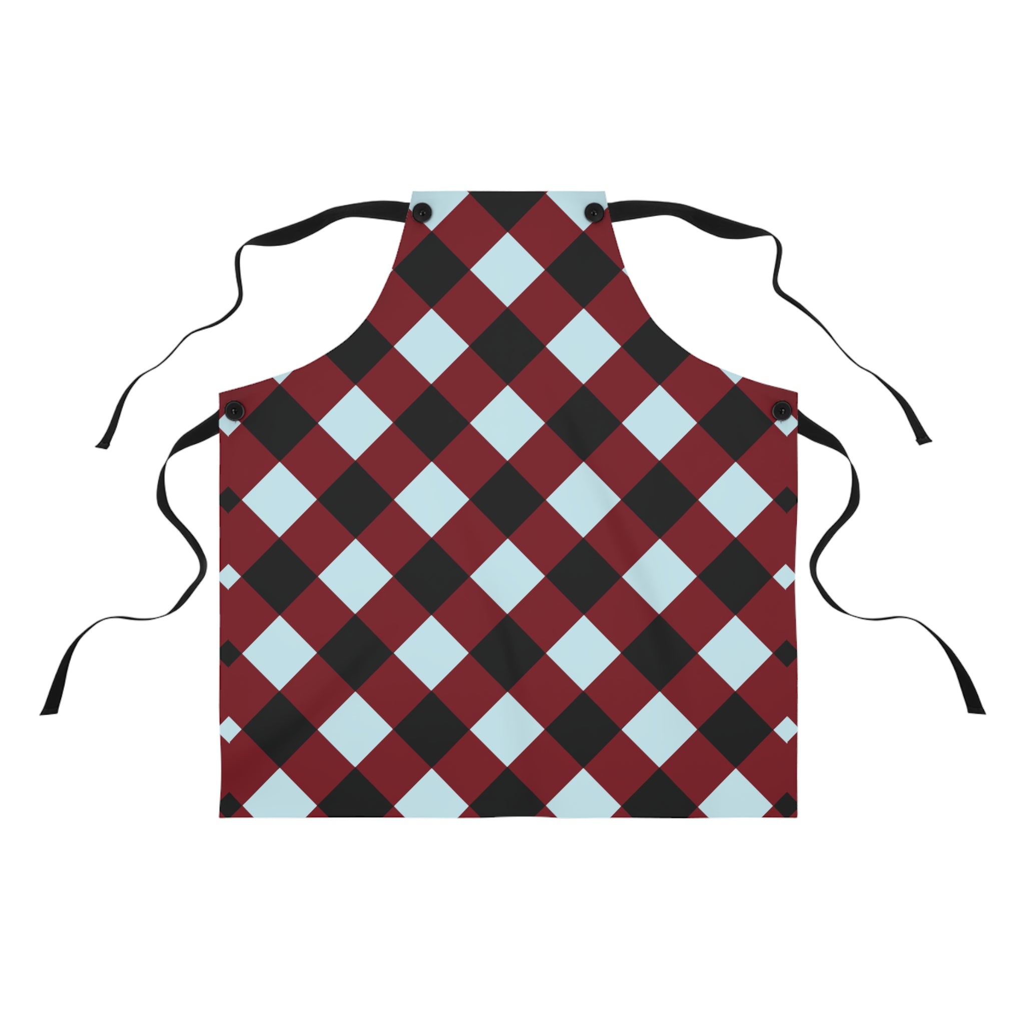 Red plaid Apron