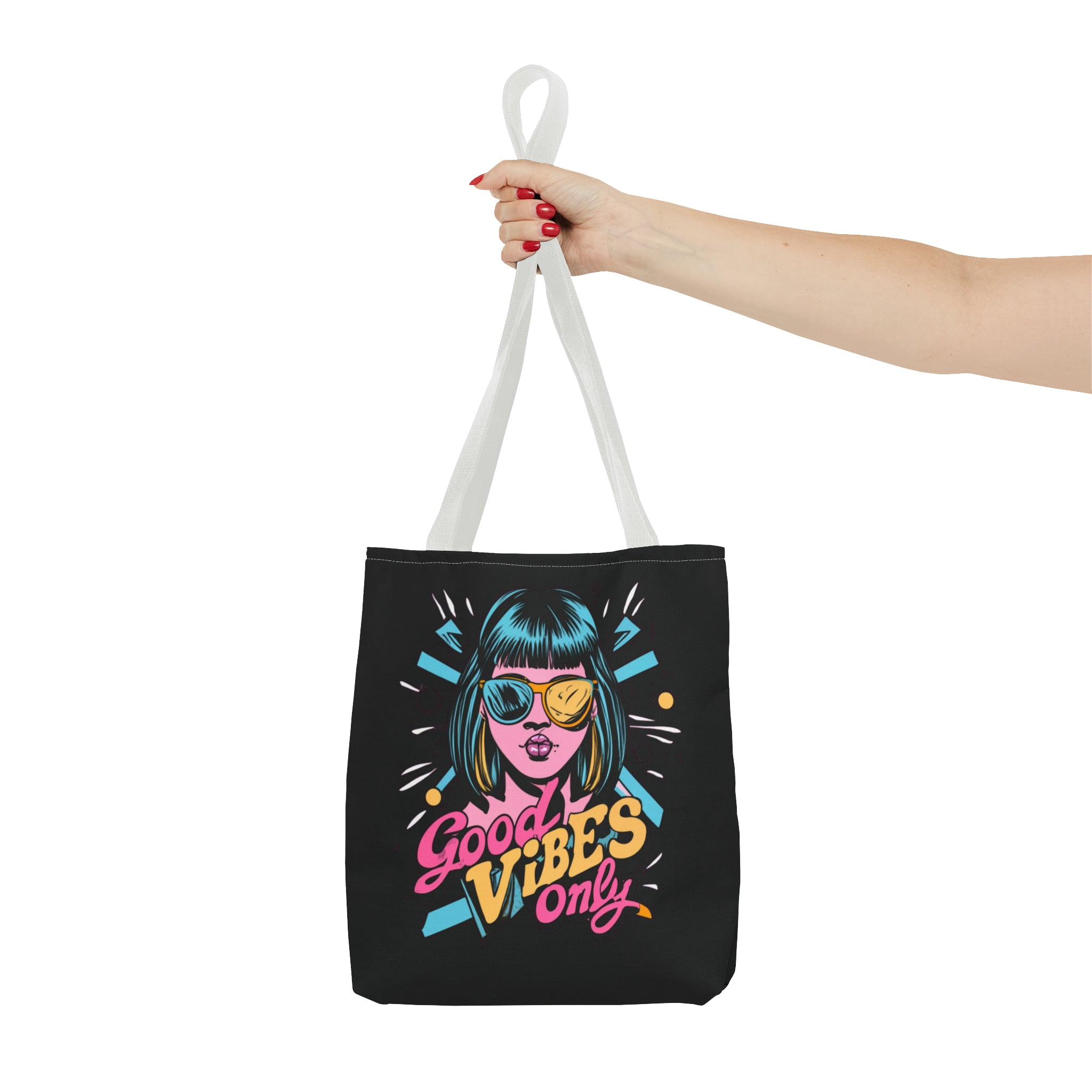 Good Vibes Only Tote Bag (AOP)