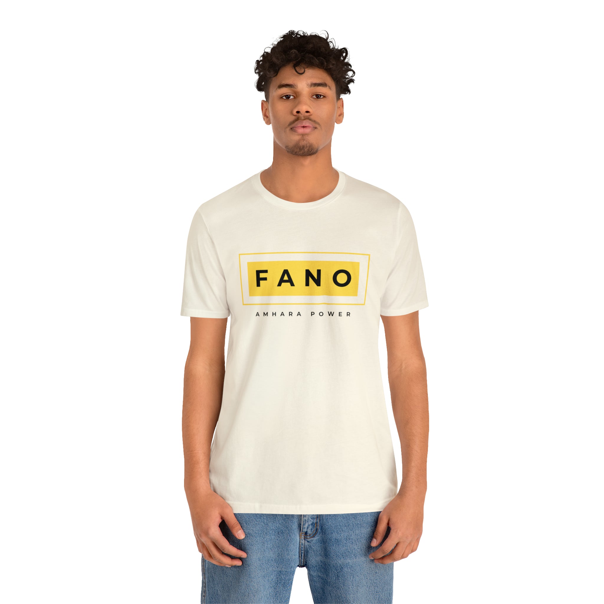 UNISEX FANO YELLOW JERSEY TEE