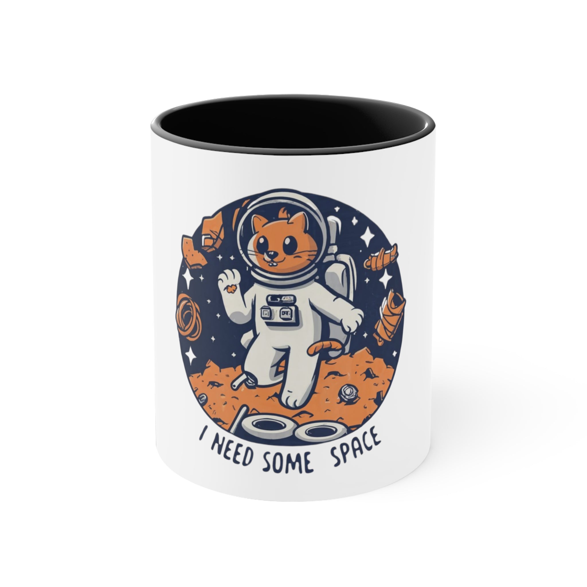 I Need Some Space White Mug 11oz