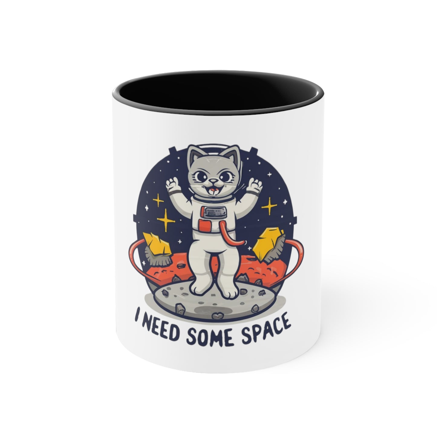 I Need Some Space White Mug 11oz