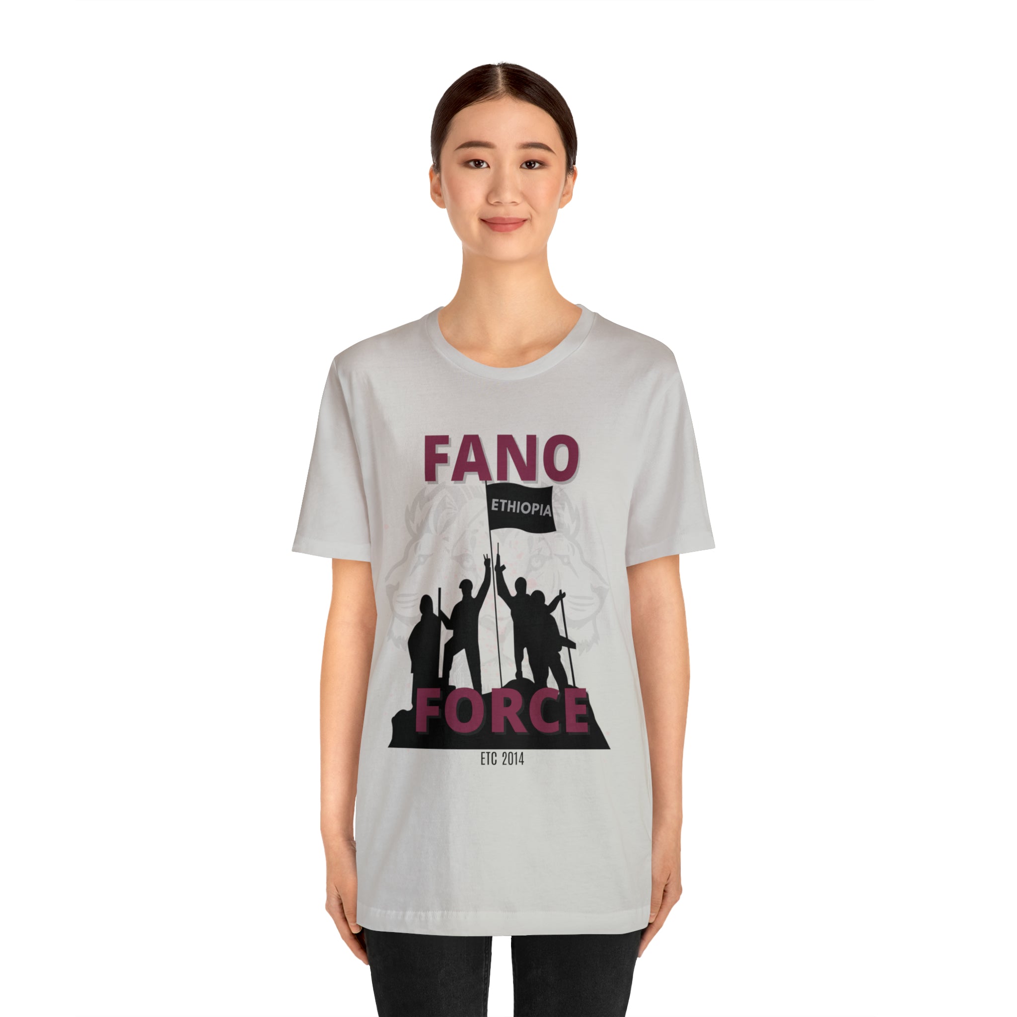 FANO GROUP WITH LION UNISEX JERSEY T-SHIRT