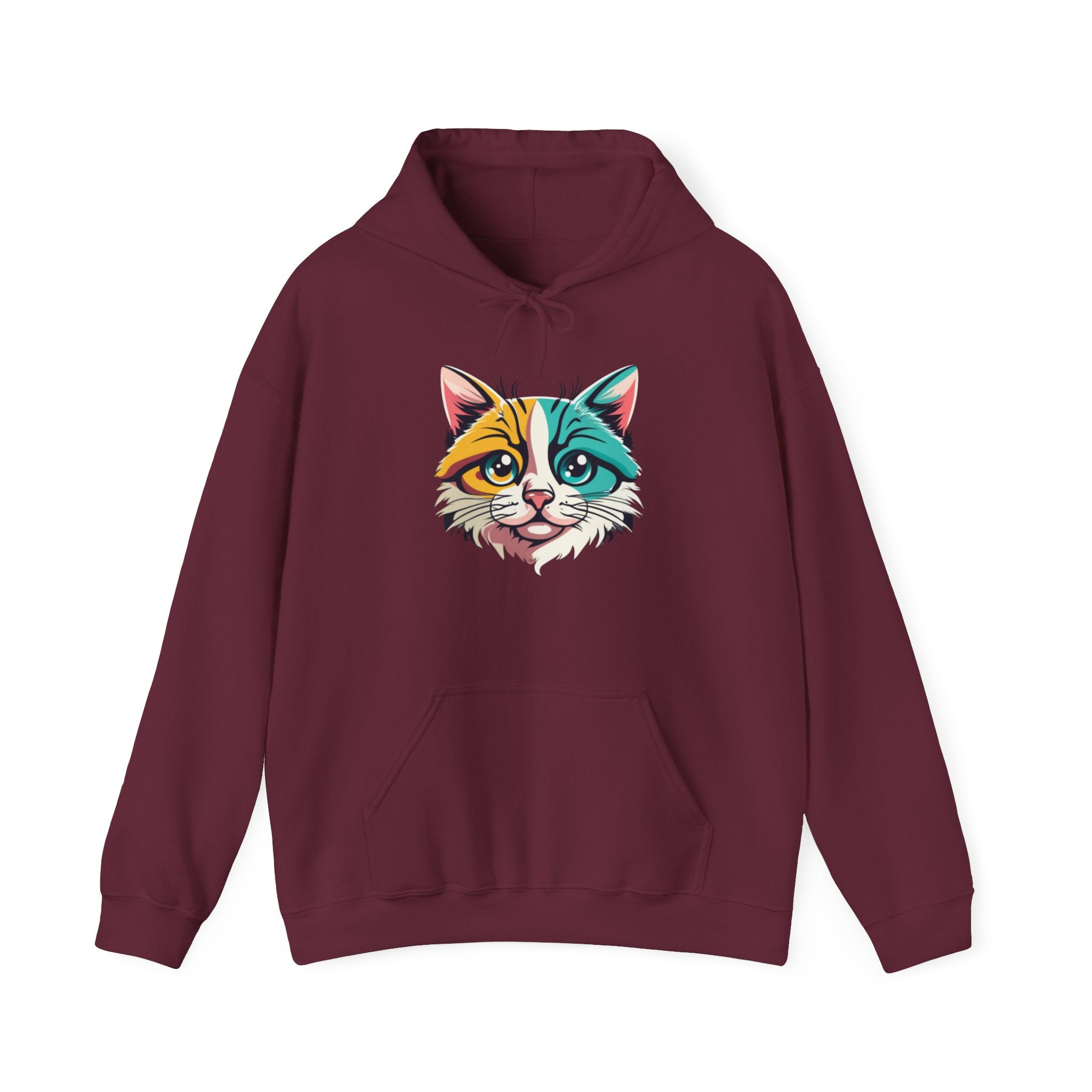 Cat Unisex Heavy Blend™ Hooded Sweatshirt