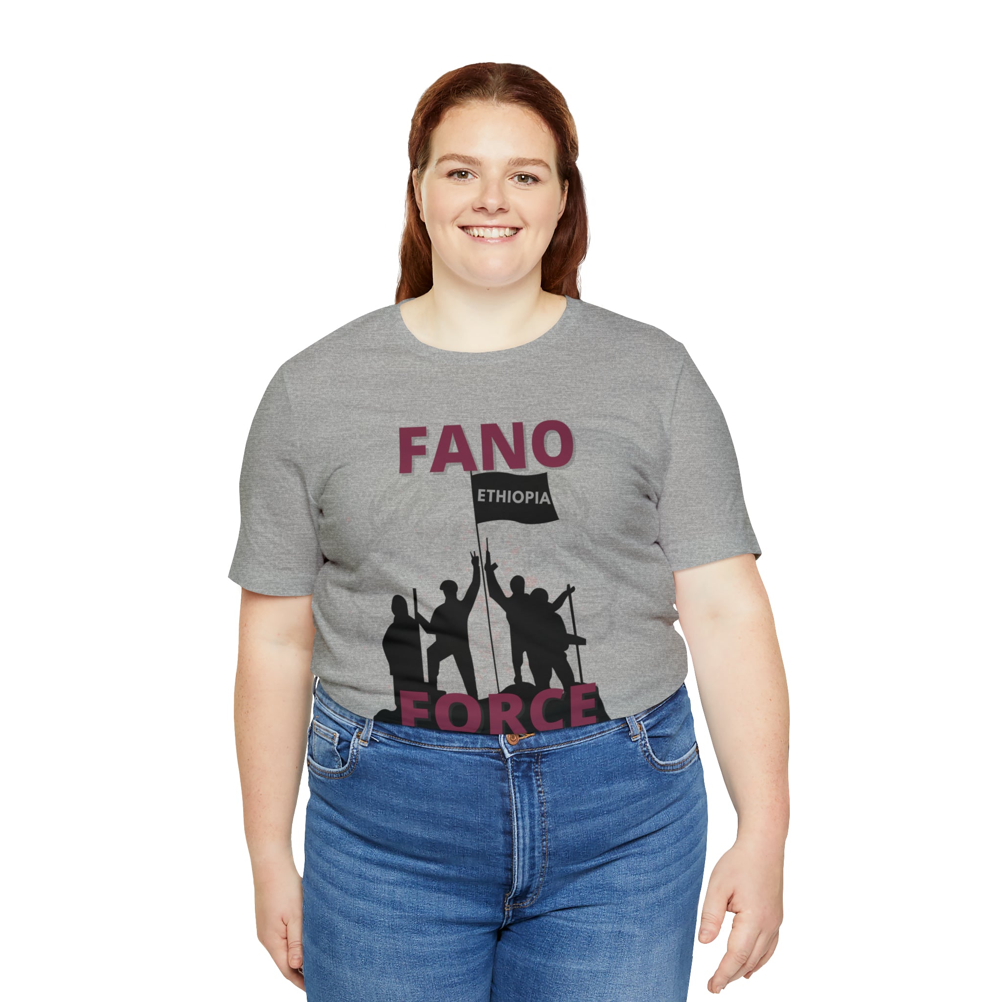 FANO GROUP WITH LION UNISEX JERSEY T-SHIRT