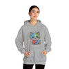 Cute Cat Unisex Heavy Blend™ Hooded Sweatshirt