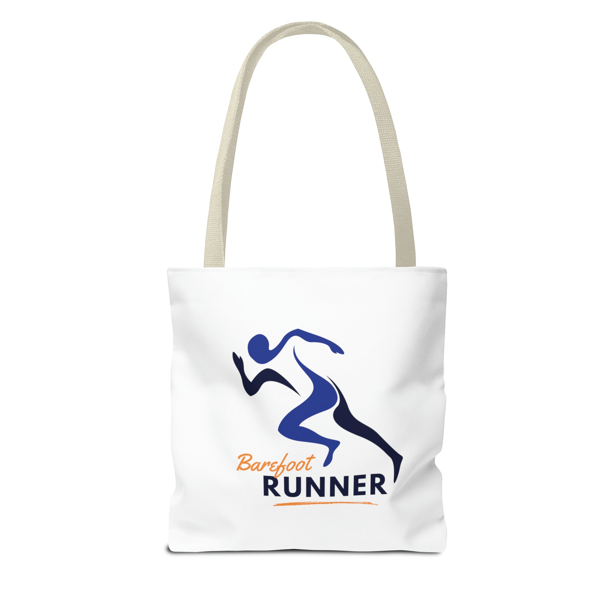 Barefoot Runner Tote Bag (AOP)