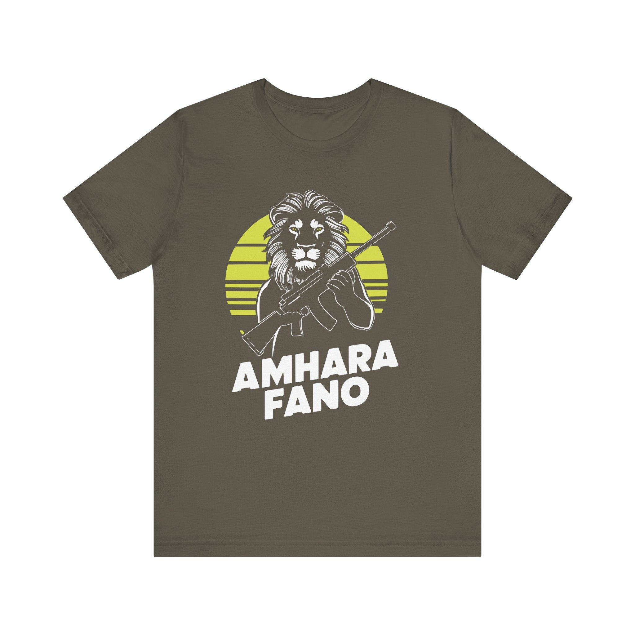 Amhara Fano Unisex Jersey Short Sleeve Tee