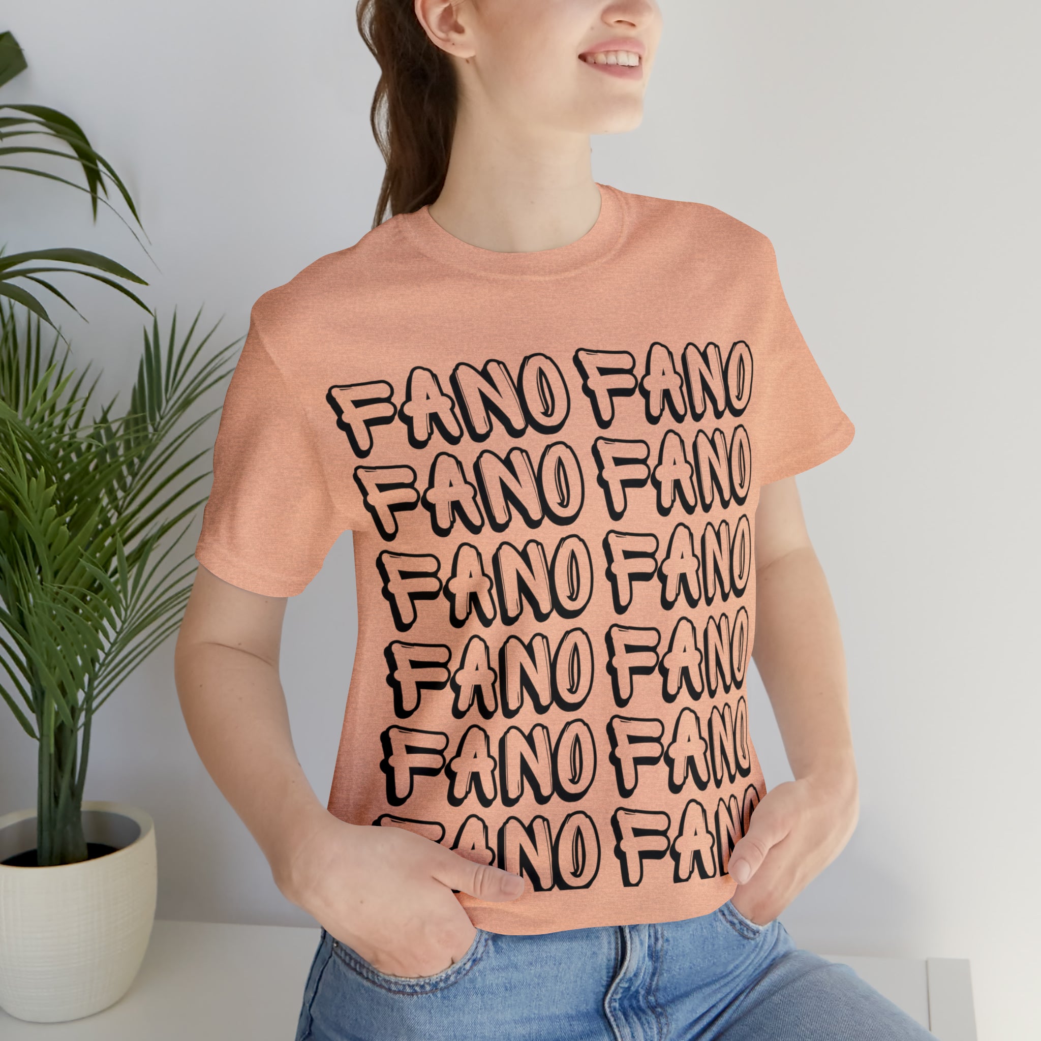 FANO FANO UNISEX JERSEY SHORT SLEEVE TEE