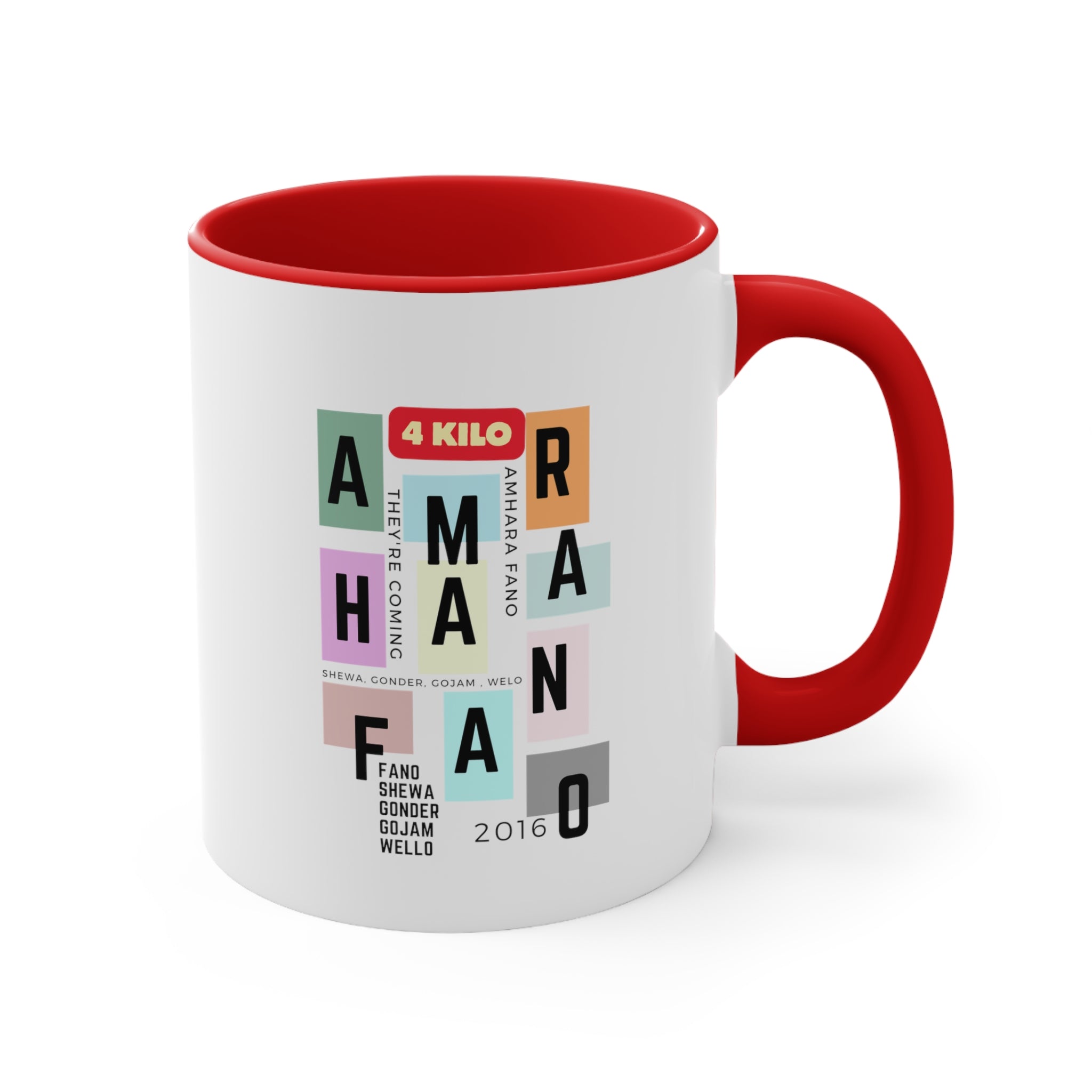 AMHARA FANO White Mug 11oz