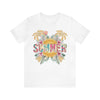 Summer Unisex Jersey Short Sleeve Tee